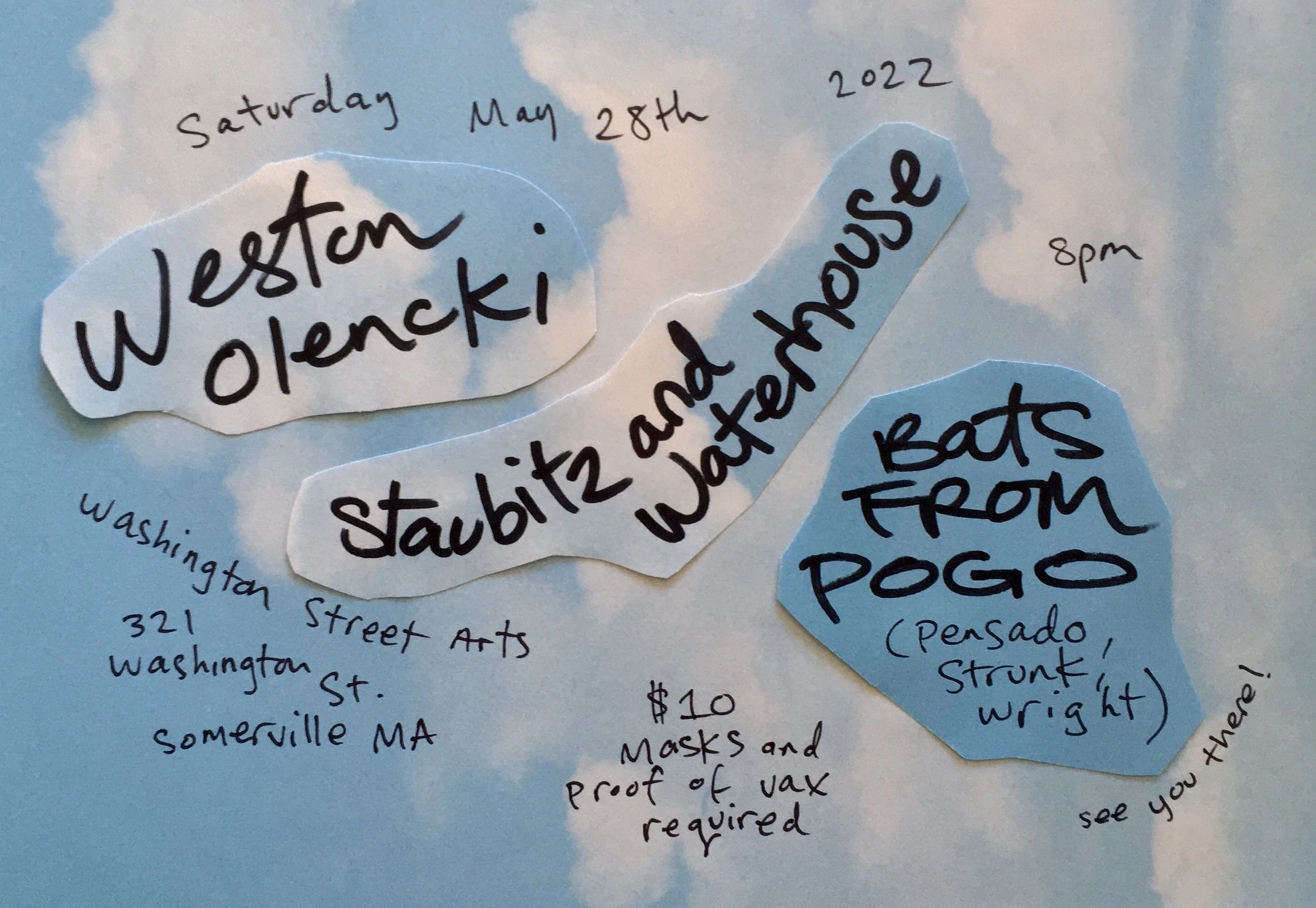 Weston Olencki / Staubitz &amp; Waterhouse / Bats from Pogo