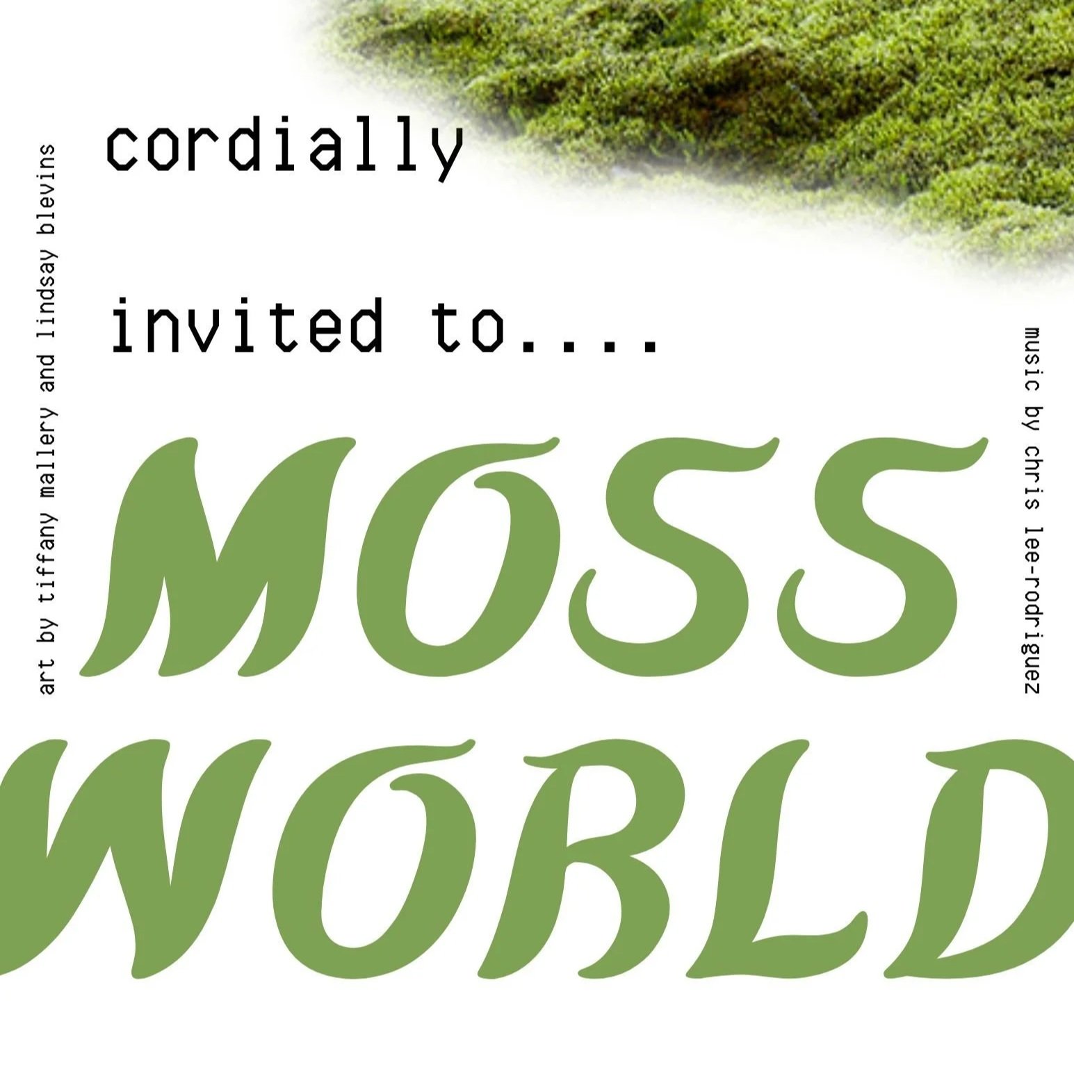 Mossworld, work by Tiffany Mallery and Lindsay Blevins