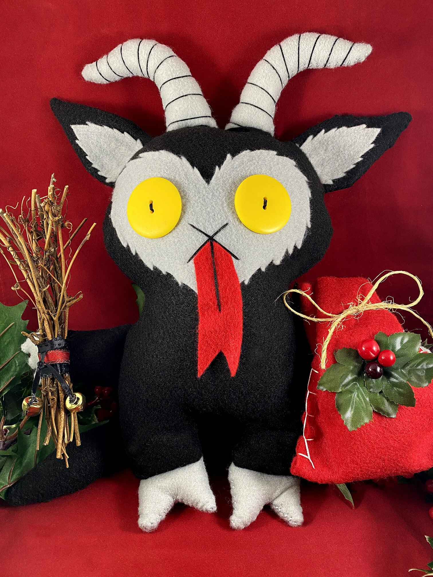 Large Premium 15" Krampus Plush