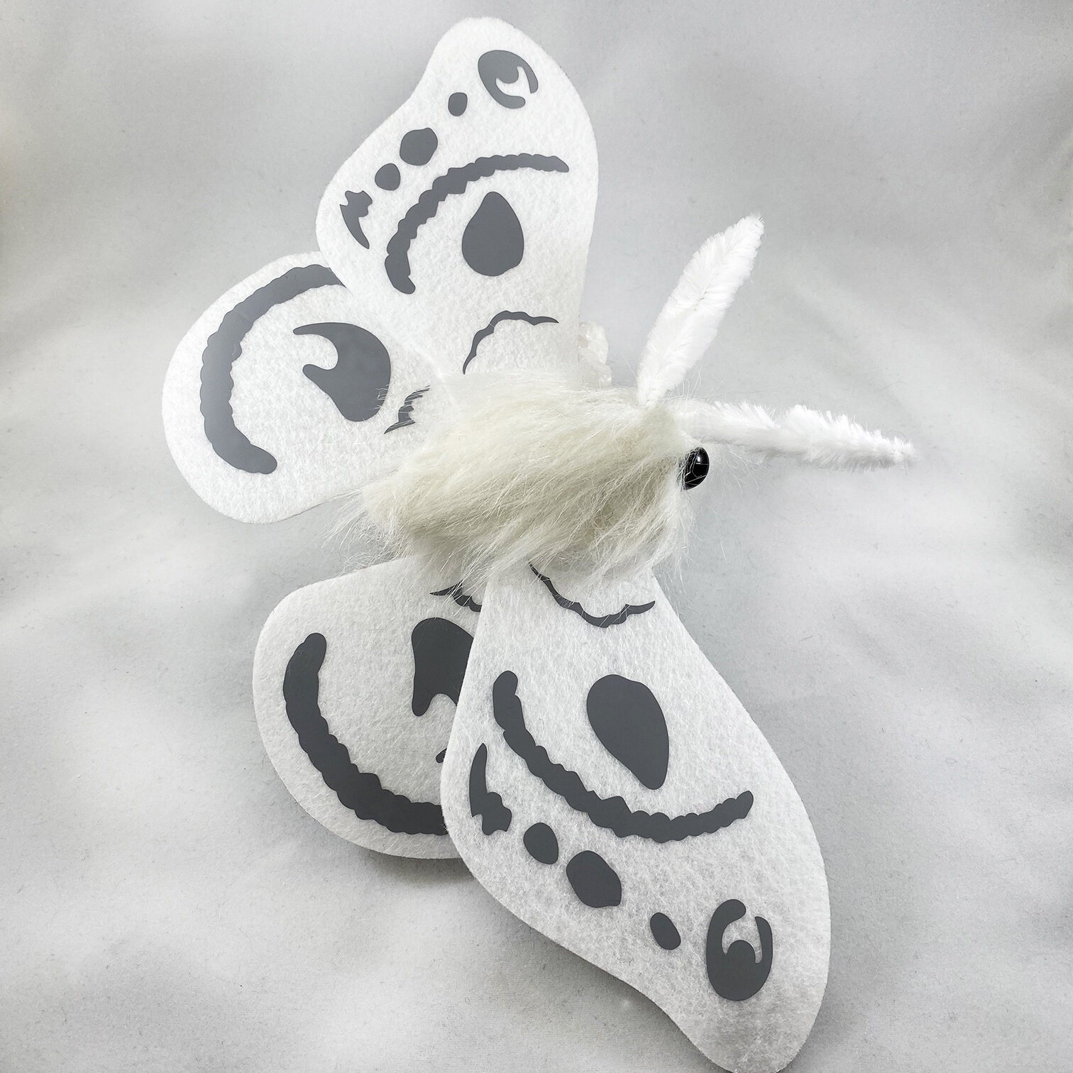 Duskwings Moth Plush - Grey or White 