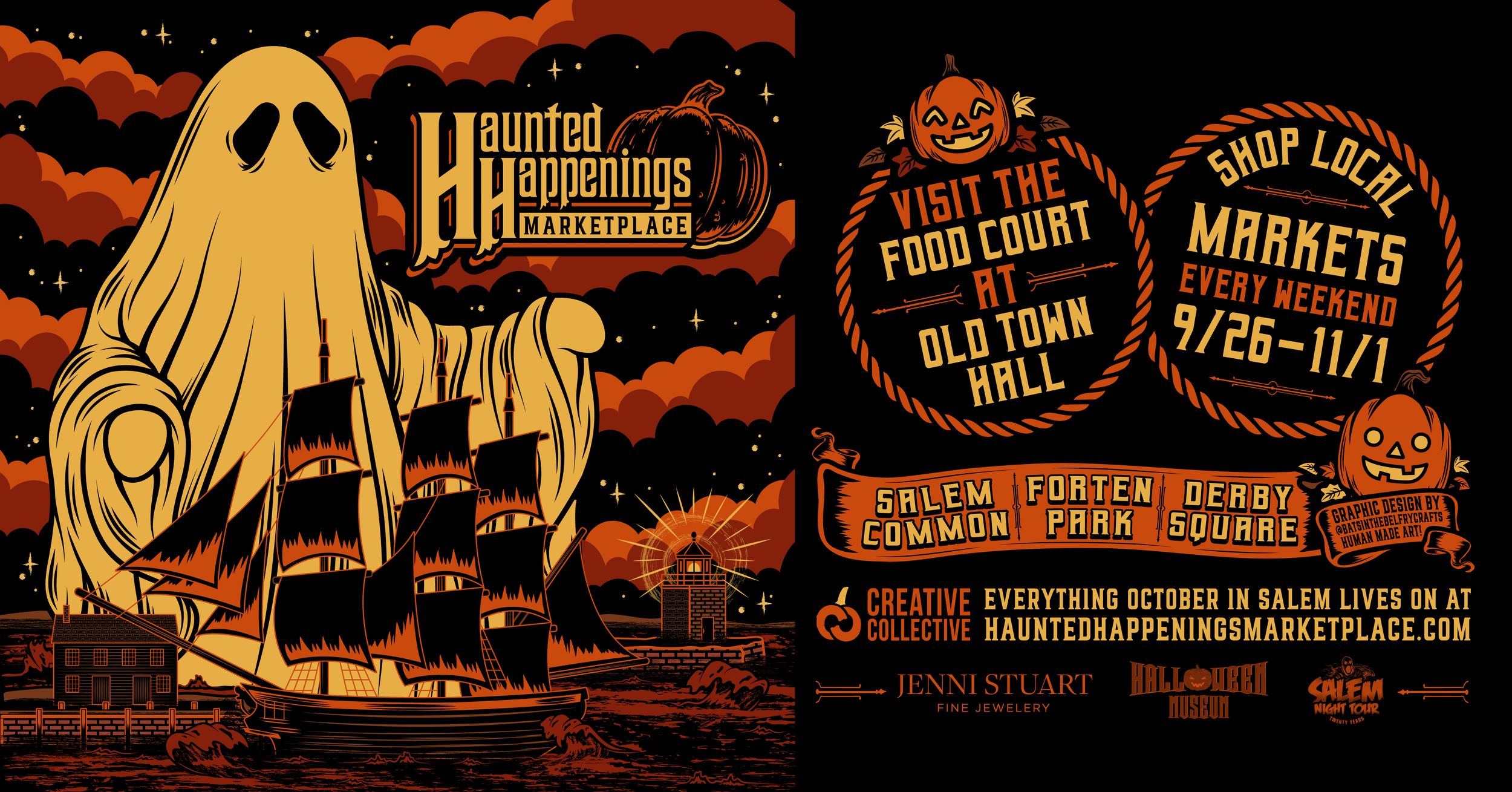 Haunted Happenings Marketplace Salem, MA