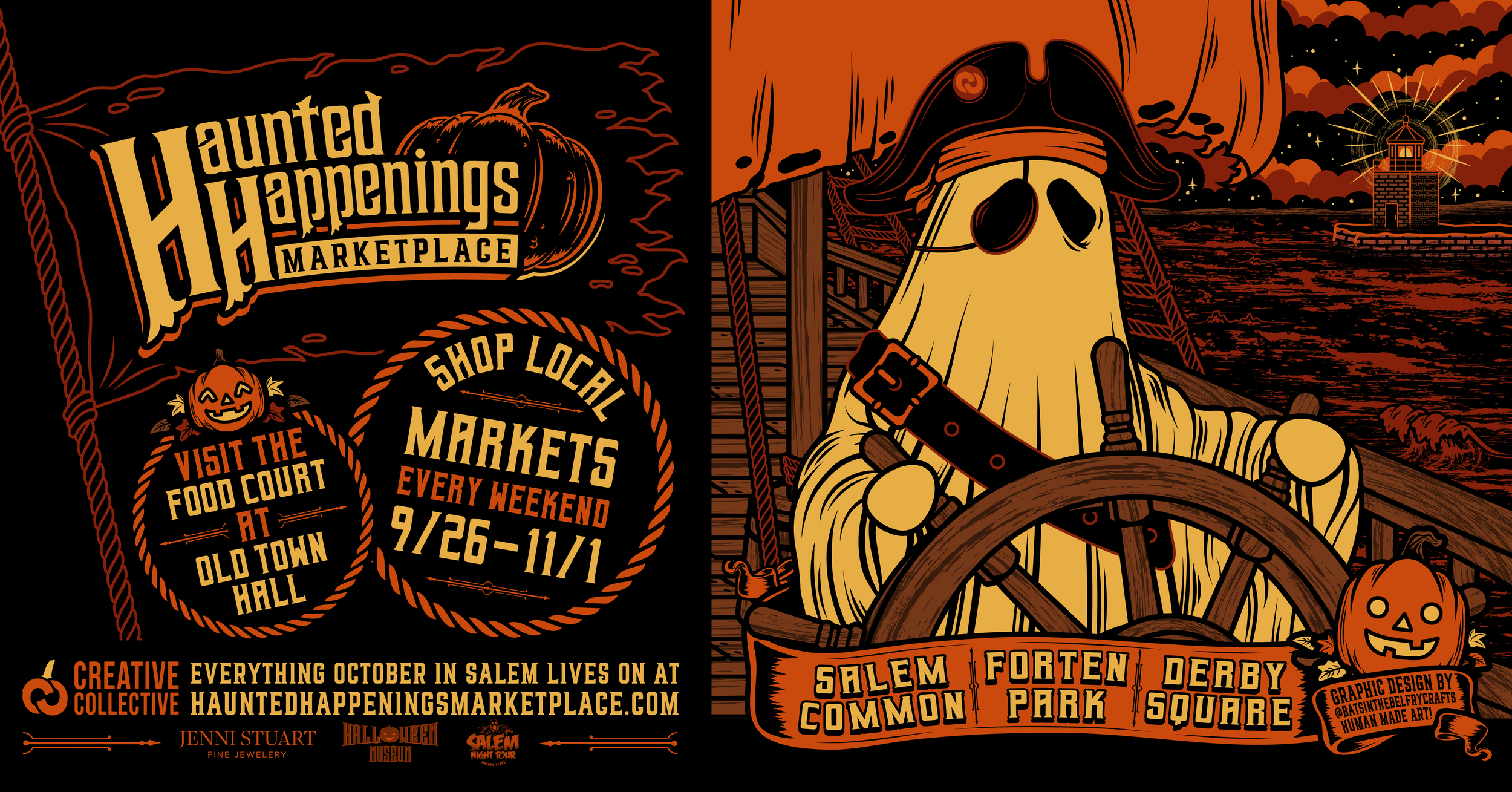 Haunted Happenings Marketplace Salem, MA