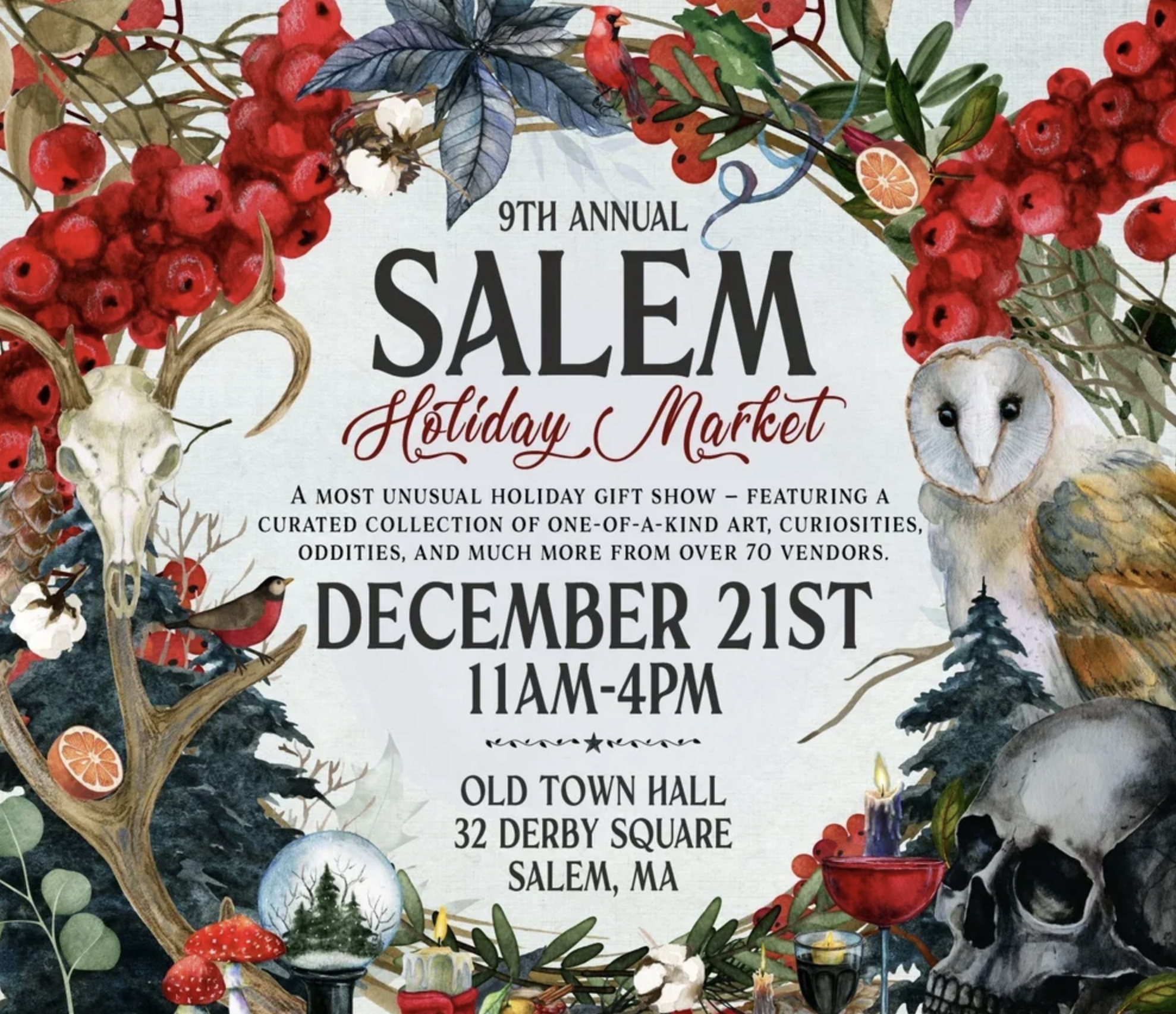 New England Open Markets at Old Town Hall Salem, MA