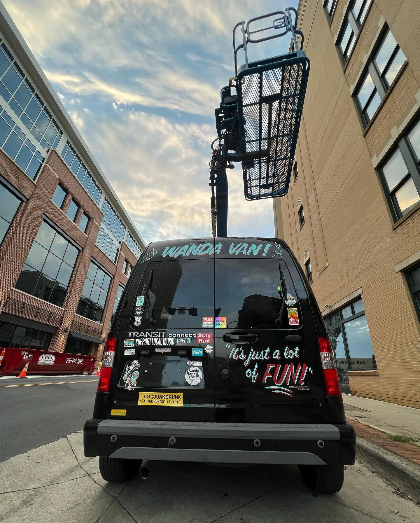 So do y&rsquo;all think the van is safe parked here? #wandavan