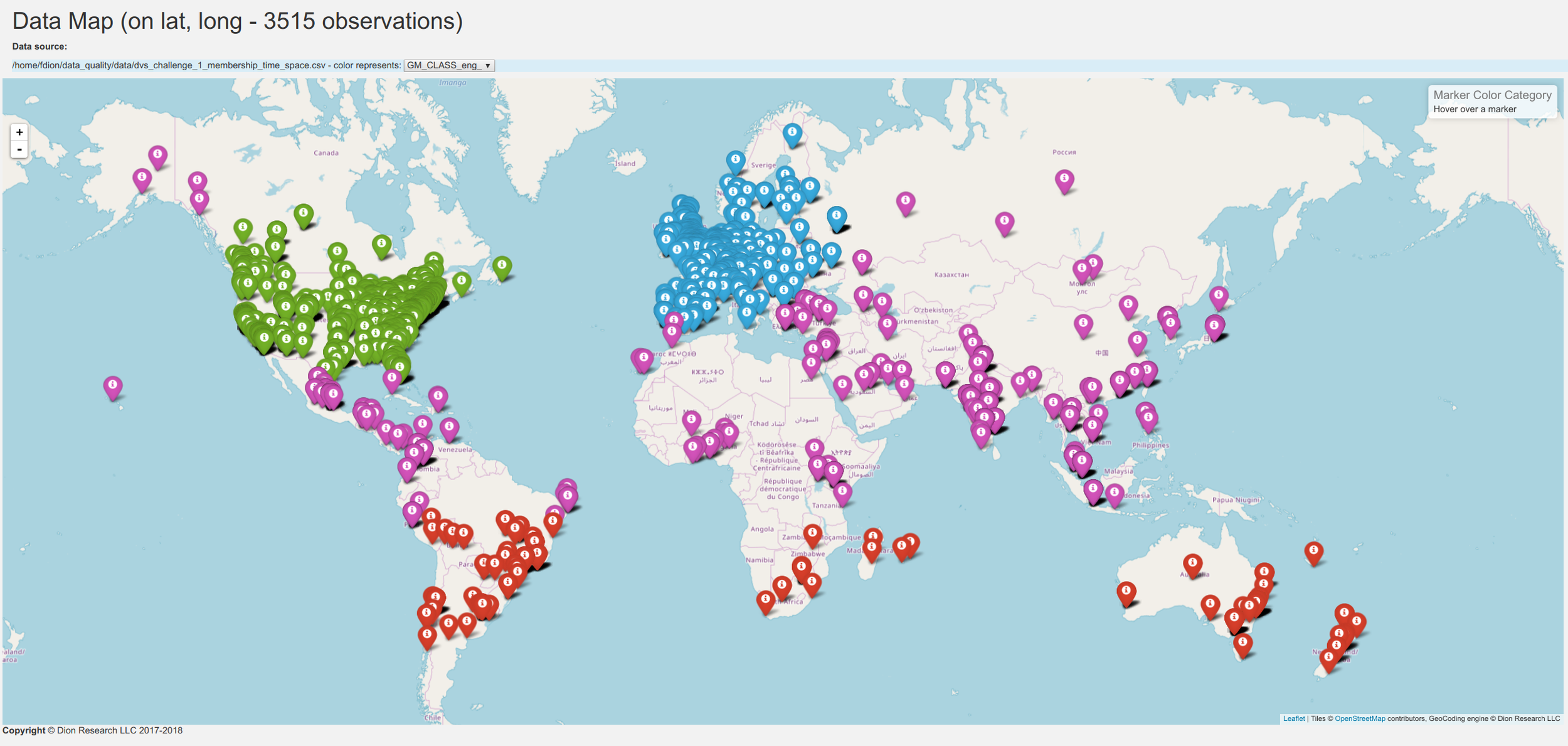 Visu.ai Interactive data map — Data Visualization Society