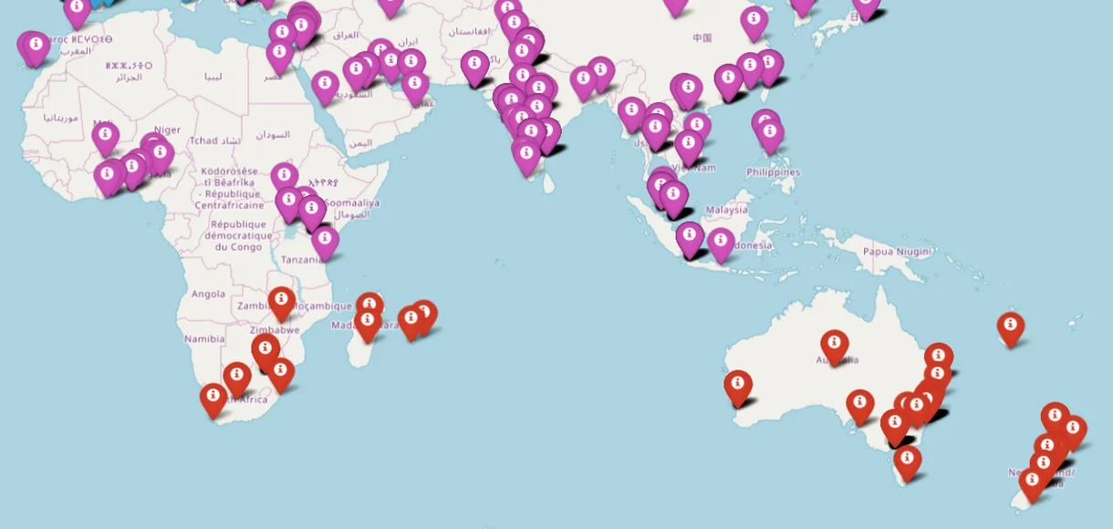 Visu.ai Interactive data map