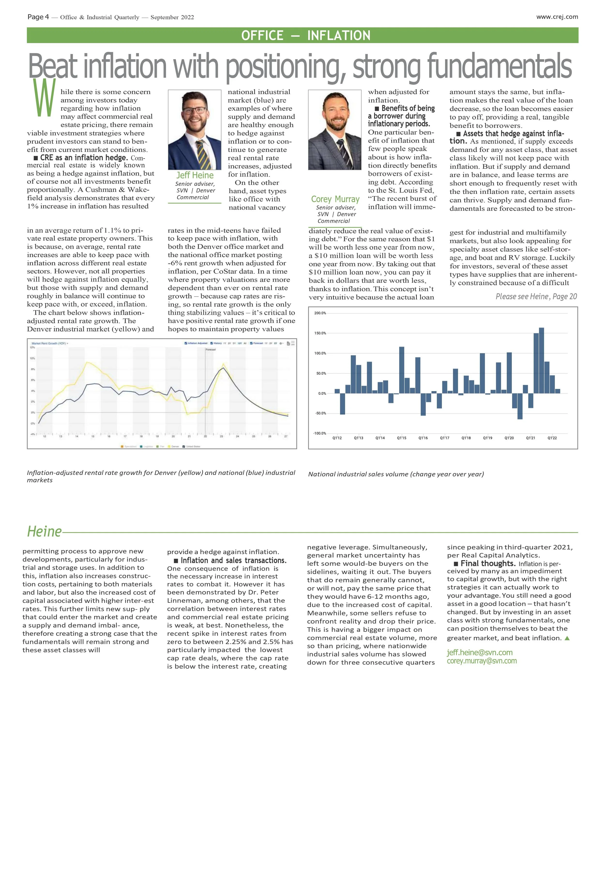 The Reshoring Renaissance: Propelling American Manufacturing (CREJ Dec. 2023)