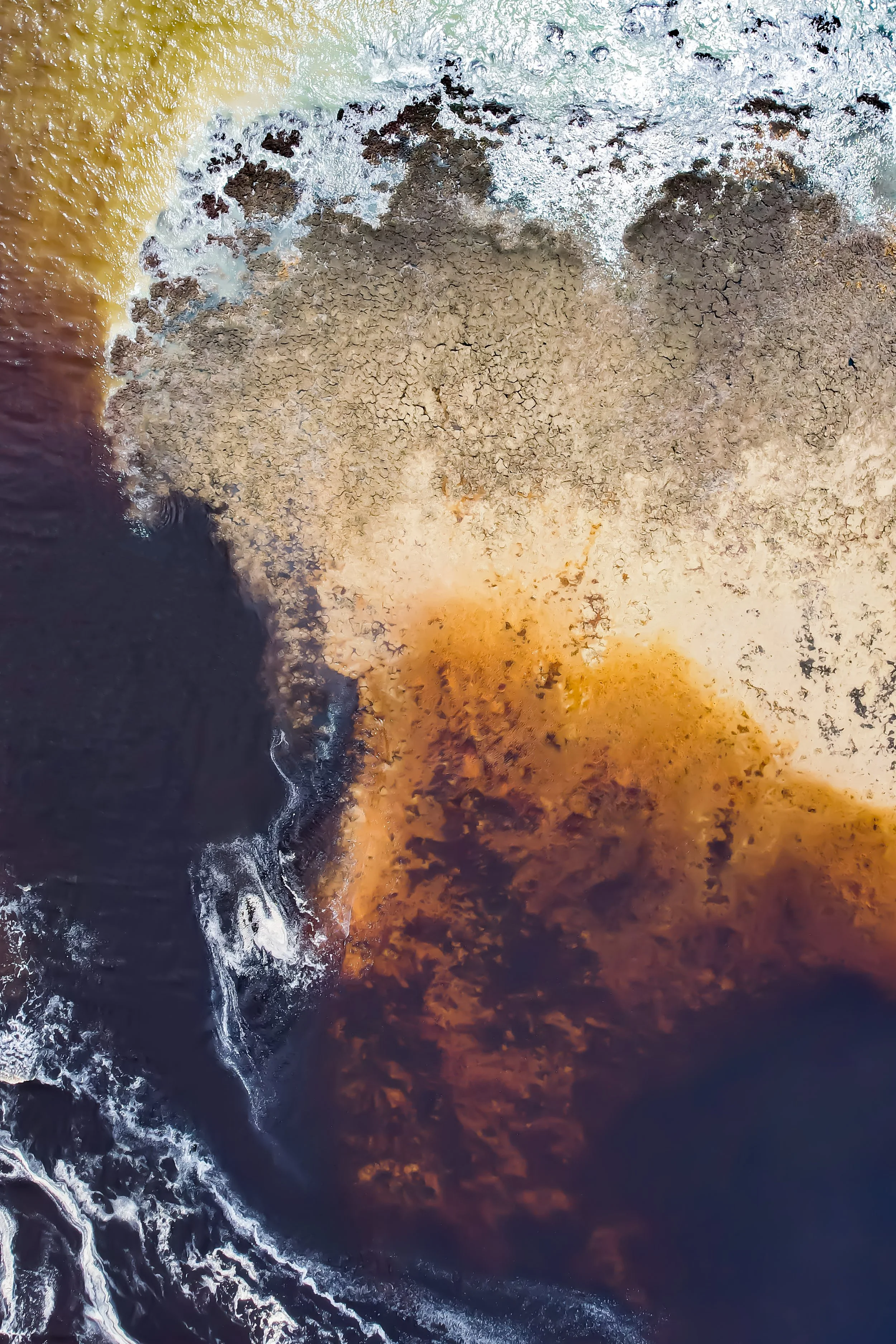 river and ocean merge