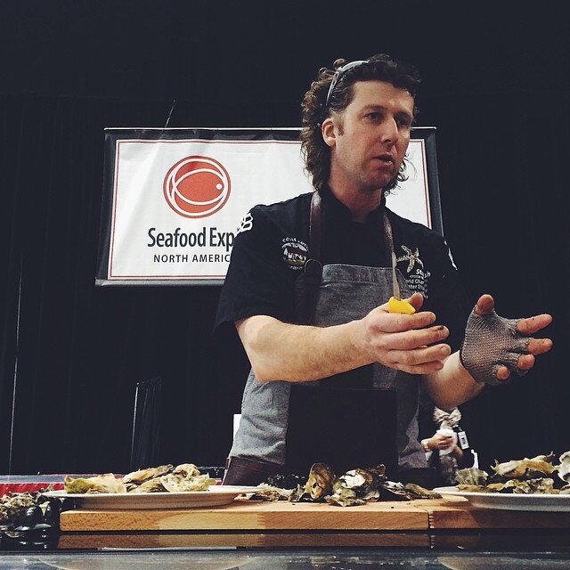 Patrick McMurray at Seafood Expo North America