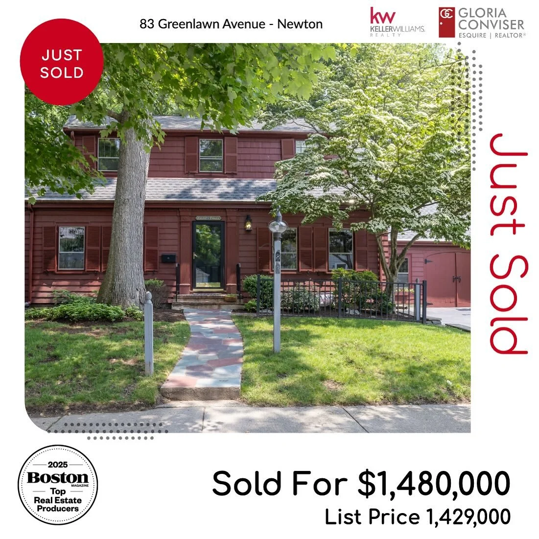 HAPPY CLOSING DAY! 🎉✨
 JUST SOLD &ndash; 83 Greenlawn Ave, Newton

-Sometimes delicate family matters call for a quiet, off-market approach &mdash; and that&rsquo;s exactly what we did here. With a custom marketing campaign, we generated multiple co
