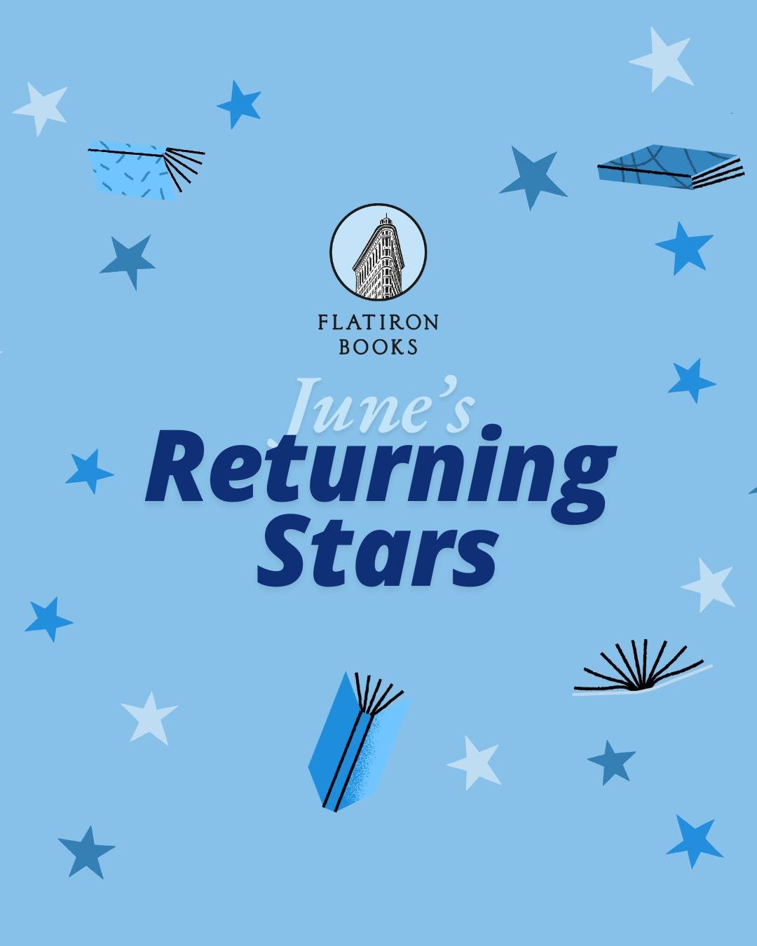 Here are our returning authors for the month of June!