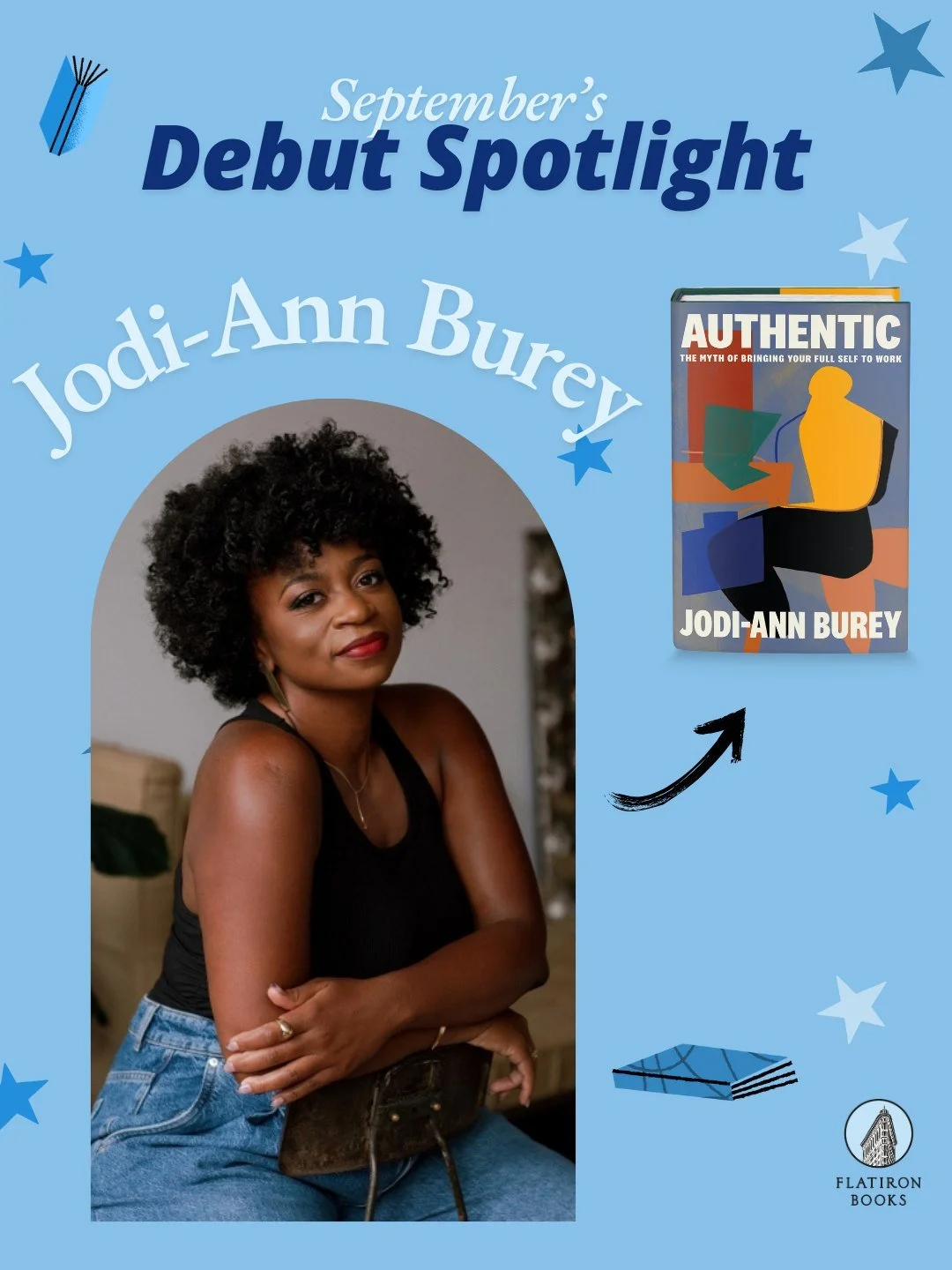 Meet Jodi-Ann Burey, author of Authentic! On sale September 30.
