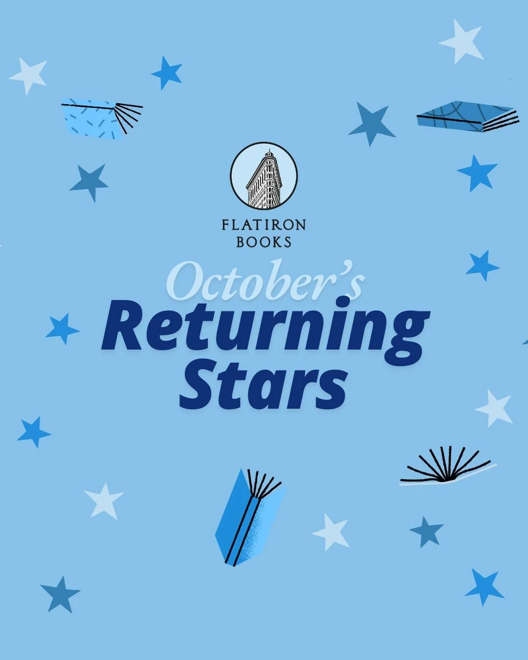 Check out this month's returning authors!