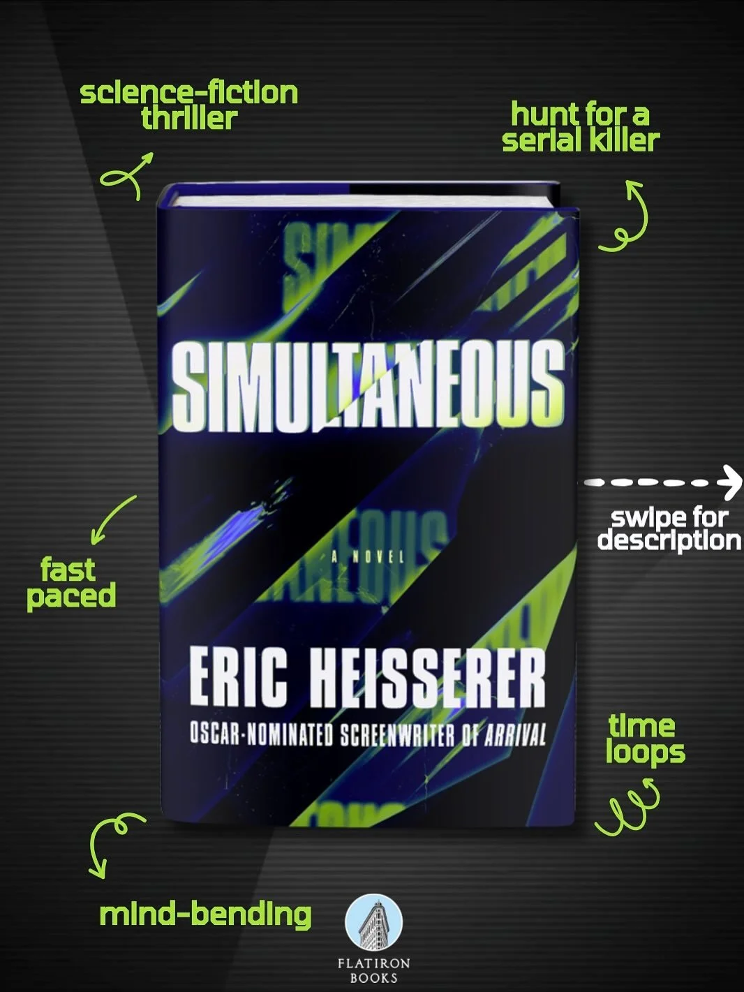 Reading SIMULTANEOUS is like if your favorite reluctant buddy cop duo was dropped into The Three Body Problem&ndash; full of action, humor, and conflicting timelines. 
On sale 10/28/25!