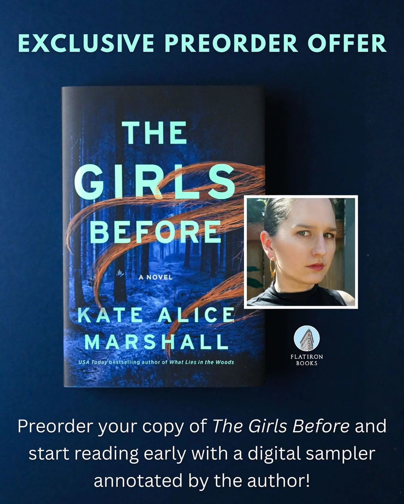 Can&rsquo;t wait to start reading on @kmarshallarts newest thriller THE GIRLS BEFORE? Preorder and you won&rsquo;t have to! All preorders will receive a digital sampler of the first two chapters annotated by Kate Alice Marshall herself!

Head your fa