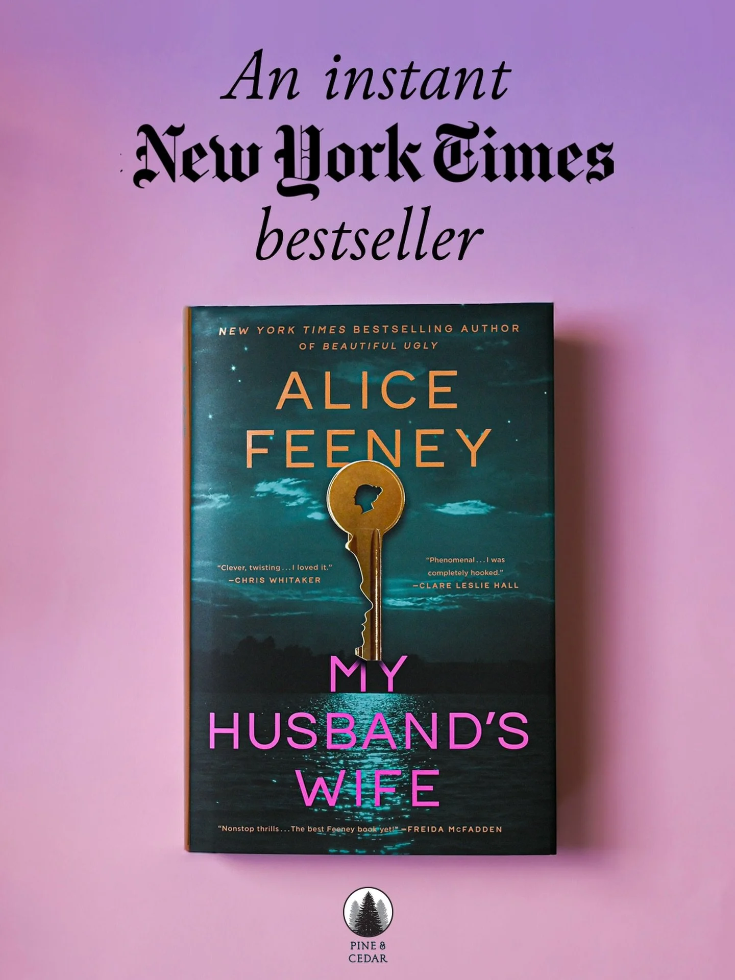 Celebrations are in order for @alicewriterland! 🎉 MY HUSBAND&rsquo;S WIFE is a New York Times bestseller!