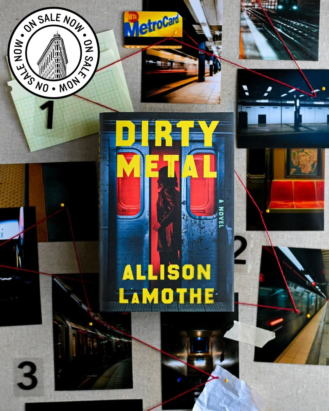 HAPPY PUB DAY TO

DIRTY METAL by @allisonlamothewrites New York City, 1992&mdash;Parker Snow is a tenacious tabloid reporter with a tarnished record and a dangerous pill habit. Assigned to cover rising Russian crime in Brooklyn, she&rsquo;s pulled ba