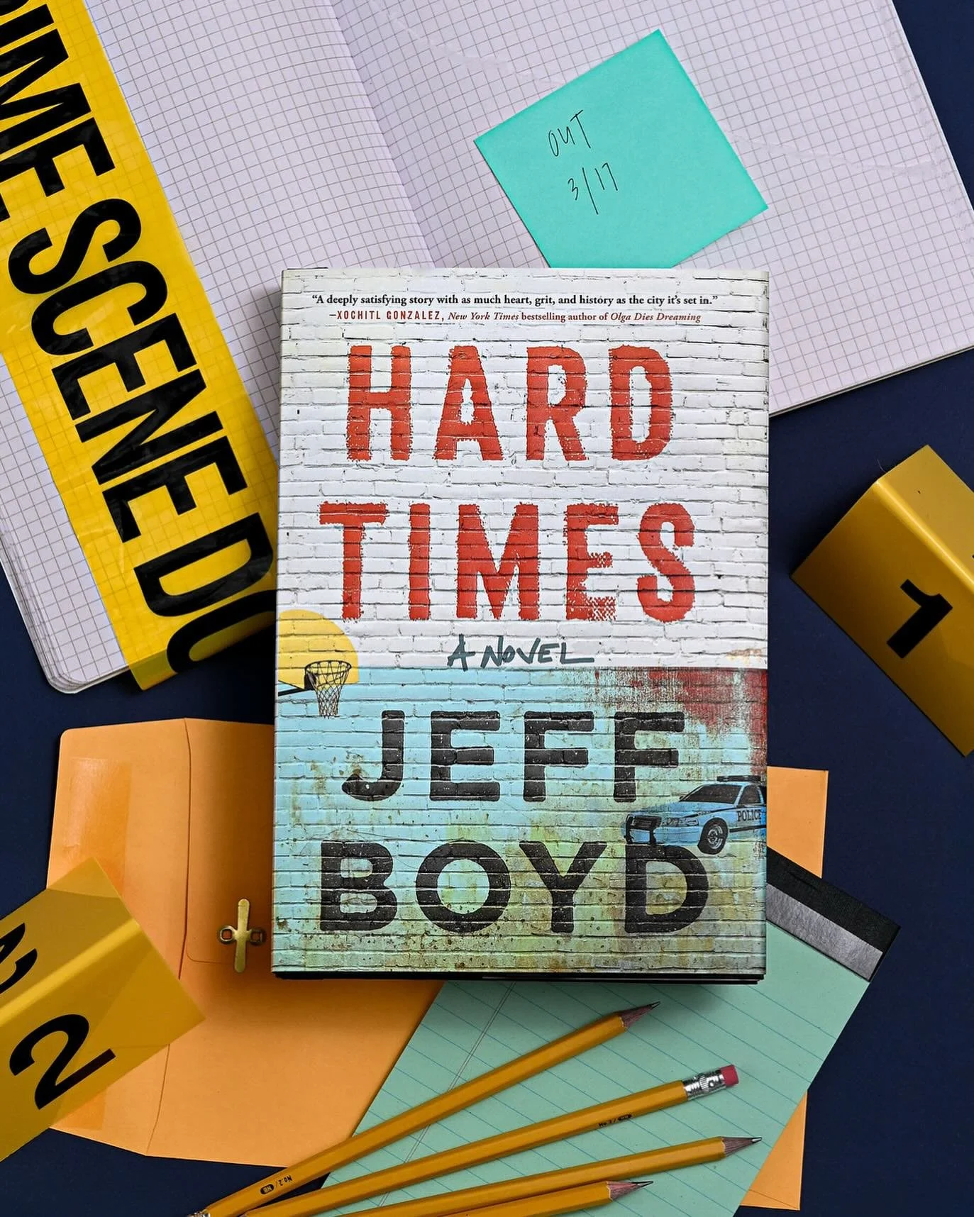 Coming next month is the extraordinary crime novel, HARD TIMES by @jeffbod!

ABOUT THE BOOK 📚:
Buddy Mack has been caught in the middle of two worlds at war.

As an English teacher at a South Side, Chicago, high school lauded for its football team, 