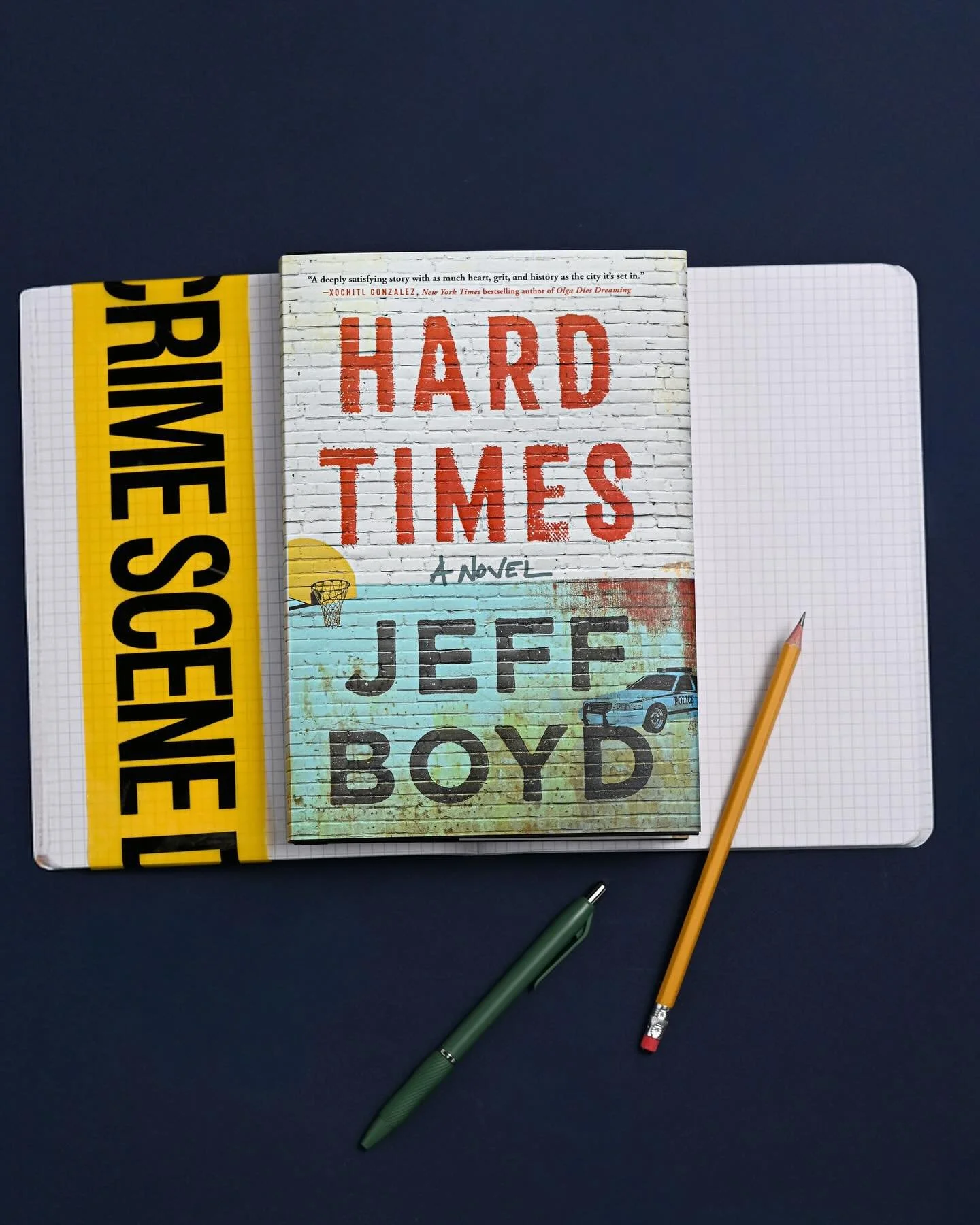 Only one week to go until HARD TIMES by @jefffboyd is officially on sale! Don&rsquo;t miss Jeff on tour for his engrossing crime novel! 🗓️✨

Events for HARD TIMES 👇
3/16 @powellsbooks
3/24 @center4fiction
3/28 @theendbookstore
3/30 @prairielightsbo