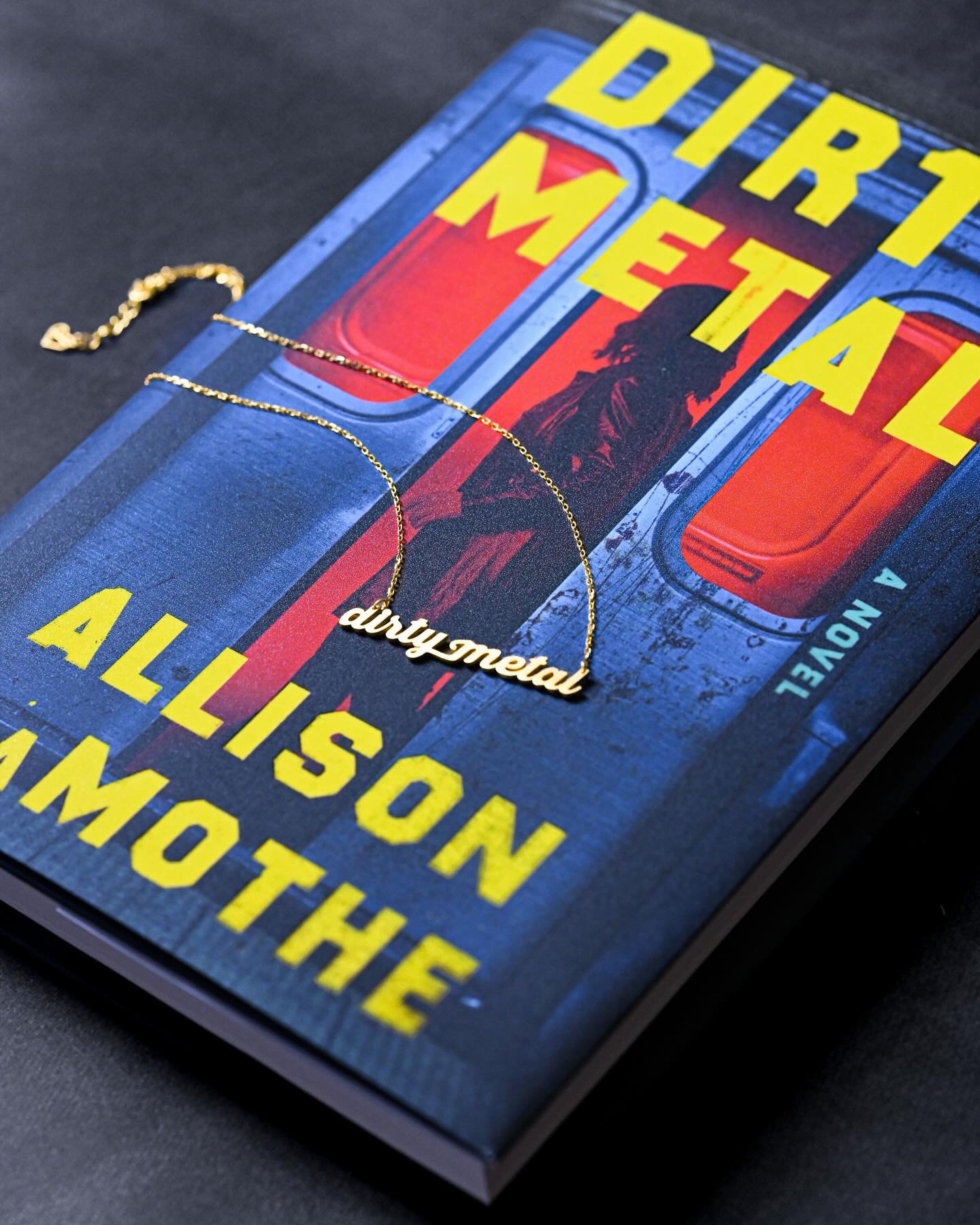 🚊 GIVEAWAY ALERT 🚊

We&rsquo;re giving away a custom DIRTY METAL necklace along with a hardcover copy of @allisonlamothewrites debut thriller novel to 1 lucky winner! To enter, follow us, @allisonlamothewrites, and tag your most rebellious friend. 