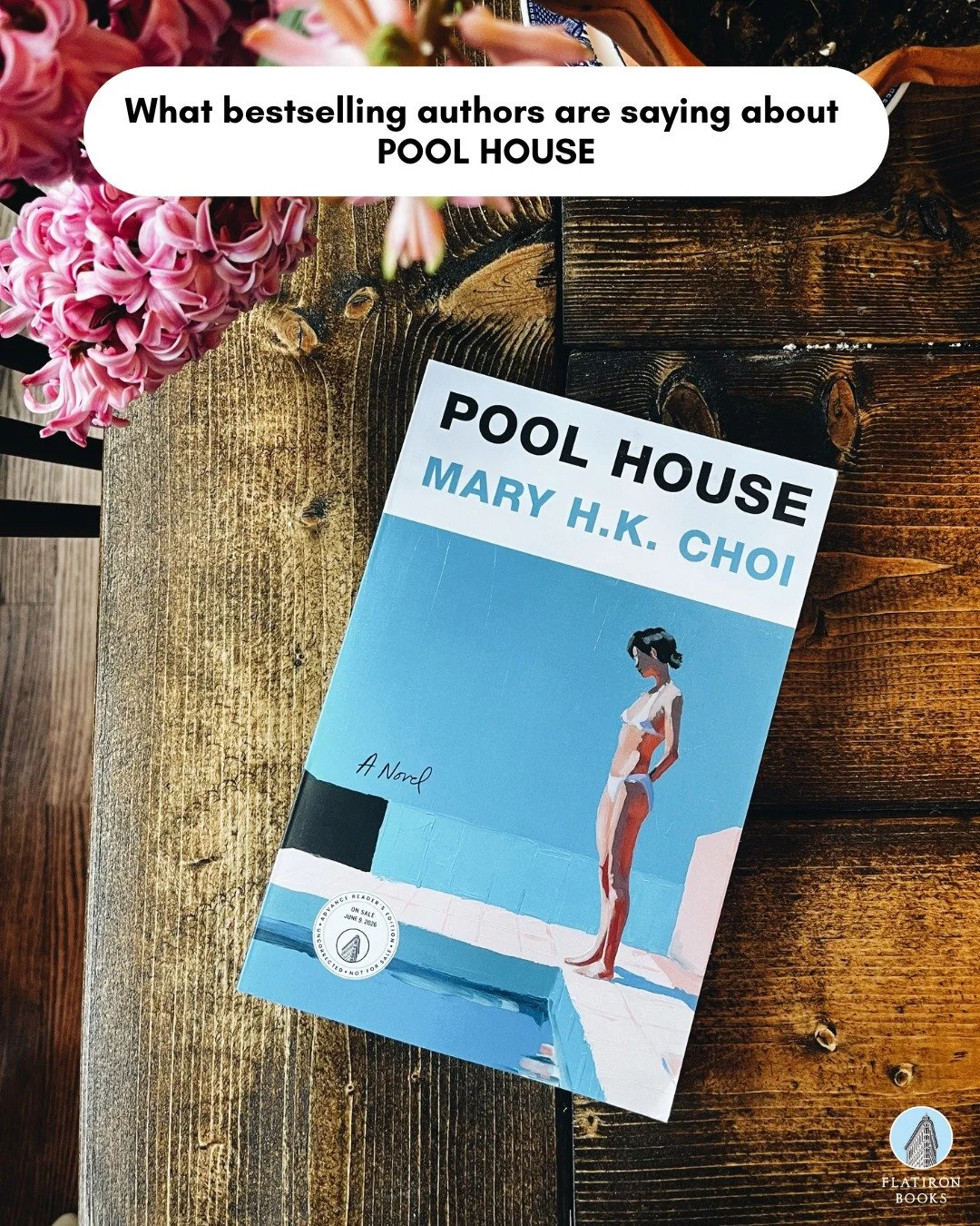 POOL HOUSE by Mary H.K. Choi ( @choitotheworld) is coming June 9. ⚡ It's a brilliantly observed adult novel about mothers, daughters and the complexity of family set against the backdrop of Hollywood. Swipe through to see why bestselling authors like