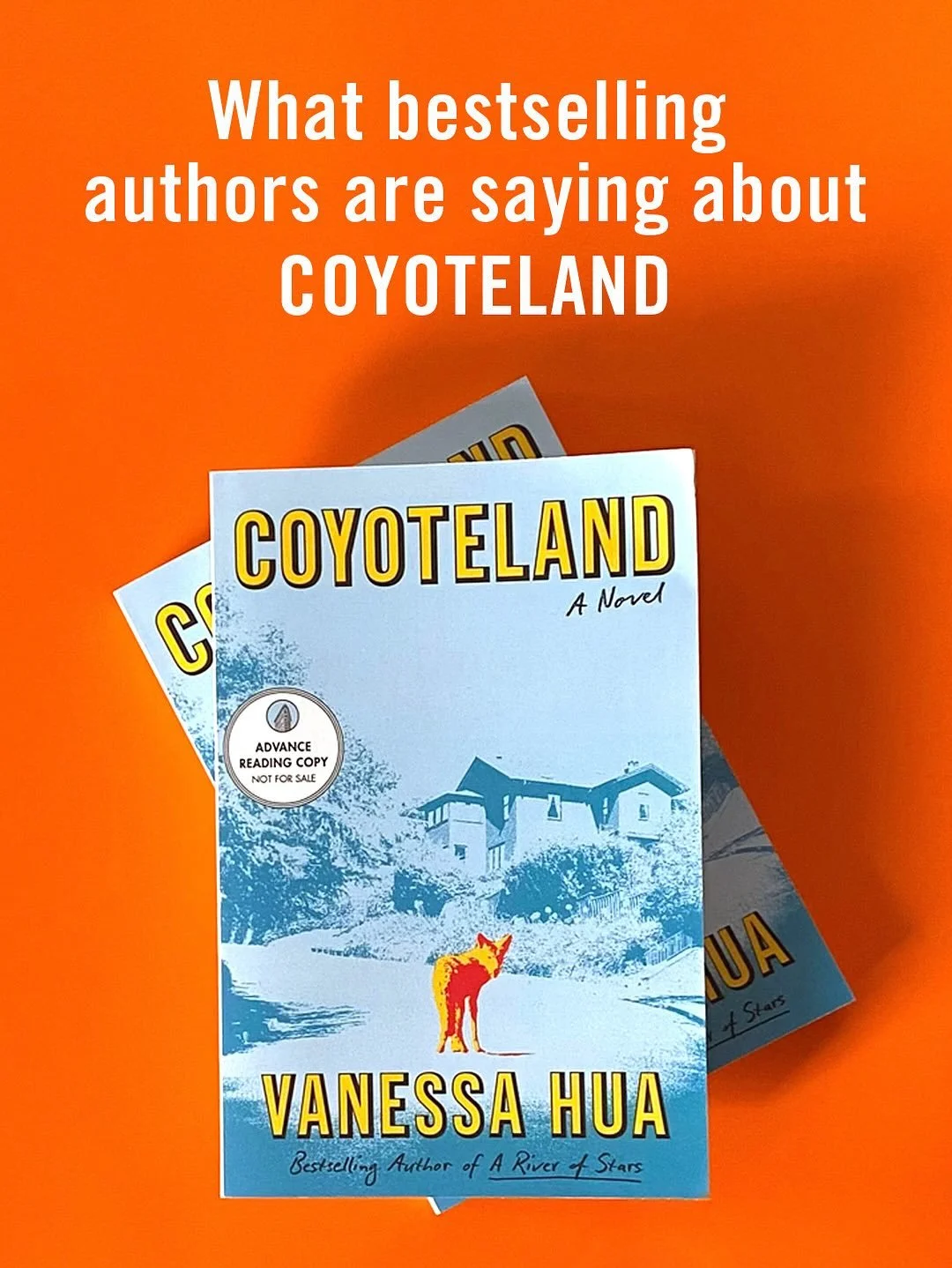 COYOTELAND by @mononoke97 will be out May 12th! A funny, heartfelt novel set in an affluent Bay Area suburb where a Chinese American family moves in and sets off a series of scandals. &ldquo;COYOTELAND promises to be as dynamic and explosive a suburb