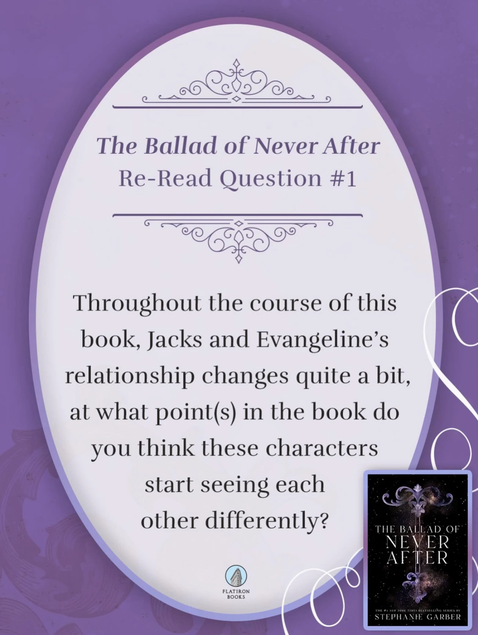 Citizens of the Magnificent North, now that we&rsquo;ve officially entered The Ballad of Never After, we have an important question for you 🍎✨

Throughout the course of this book, Jacks and Evangeline&rsquo;s relationship changes quite a bit. Their 