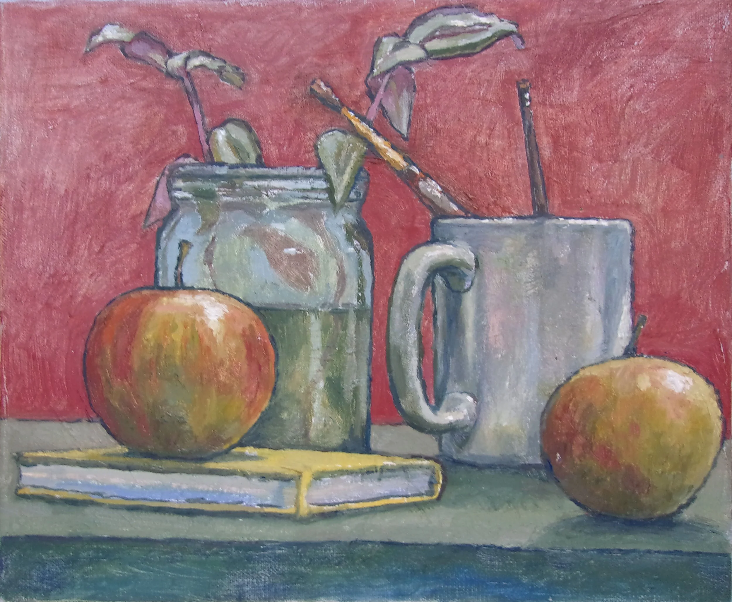 Still Life with Apples - 8" x 12" - £300