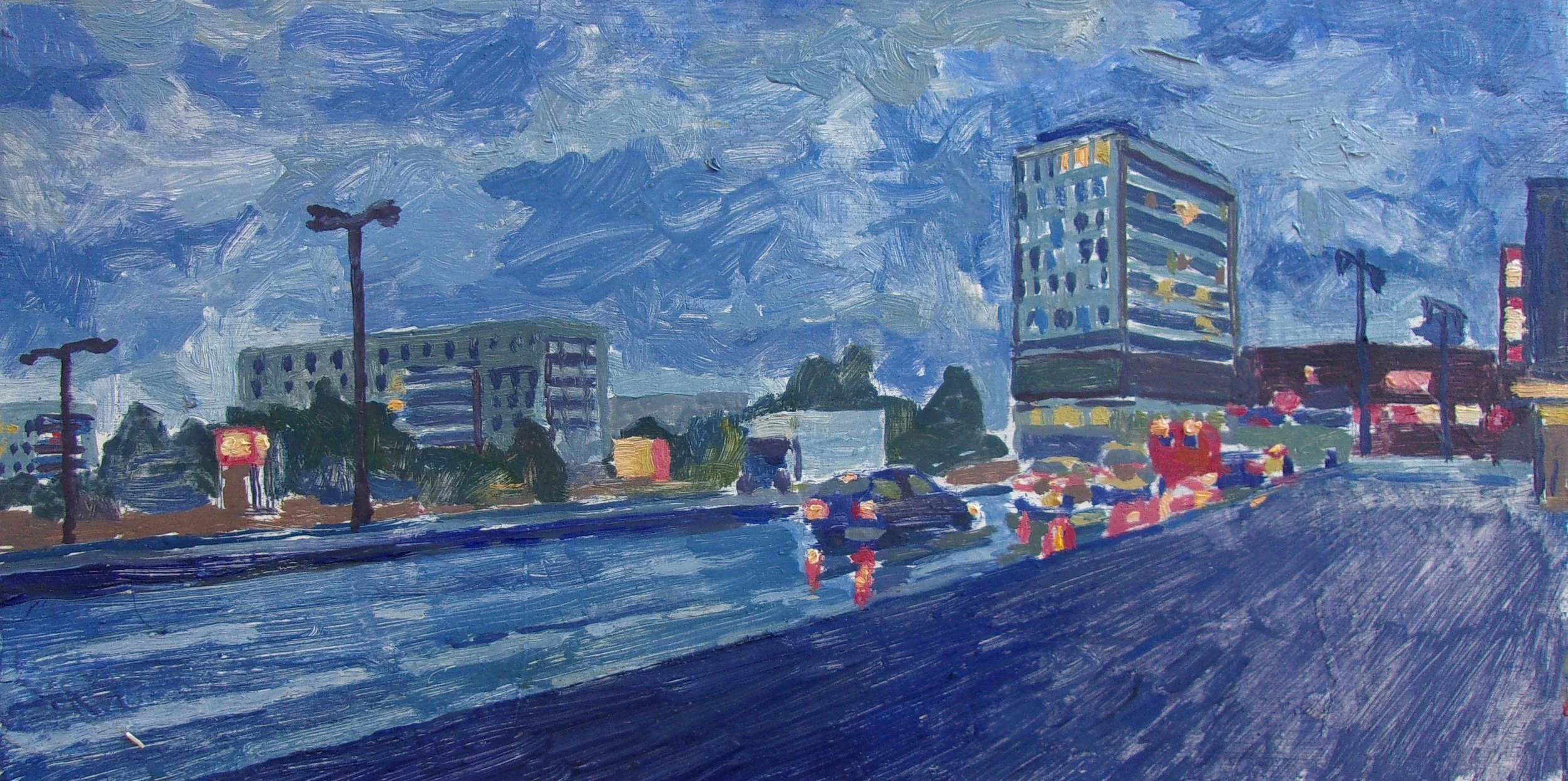 Berlin Mitte - 6" x 12" - £250