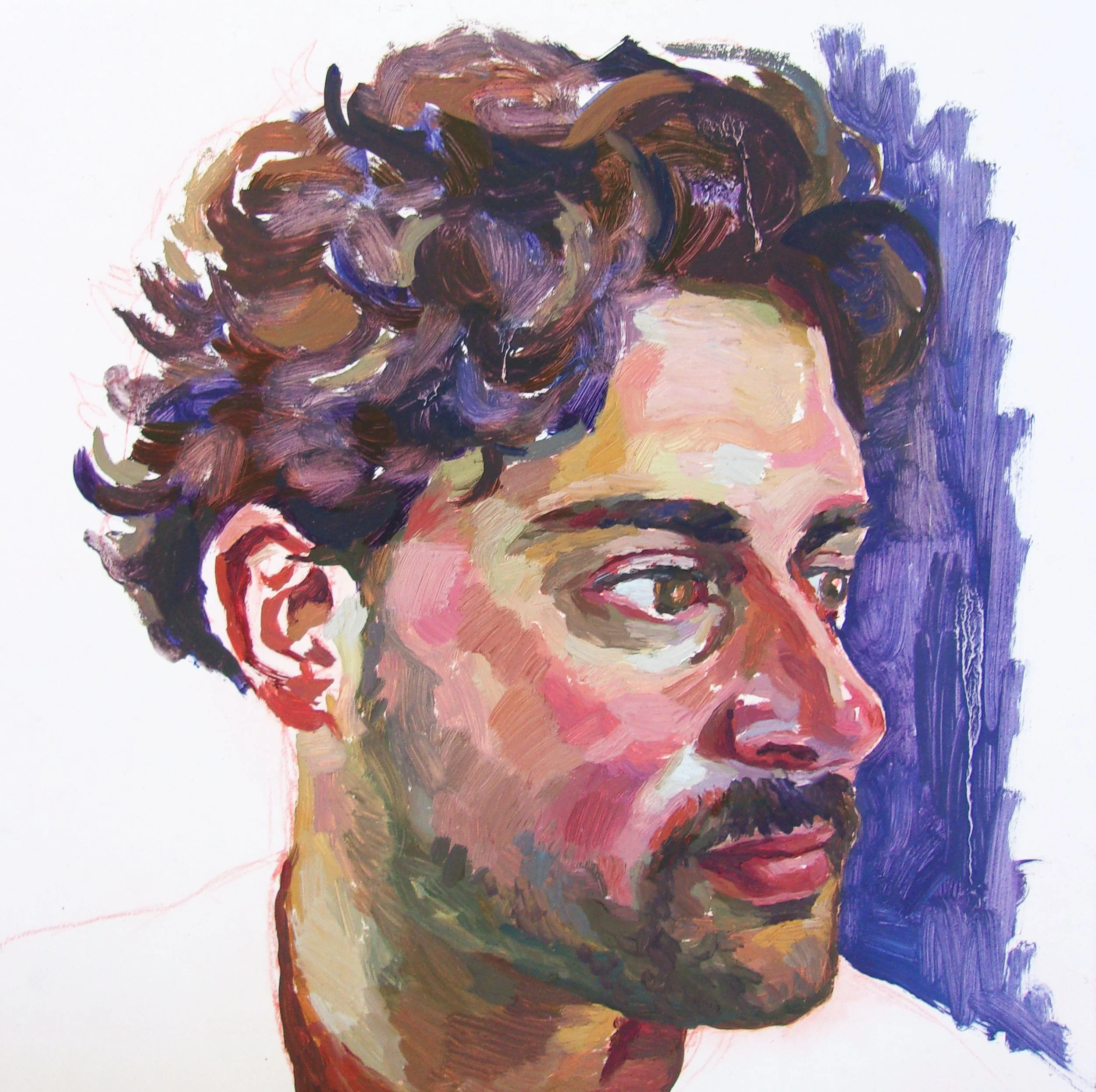 Andreas - 10" x 10" - £200