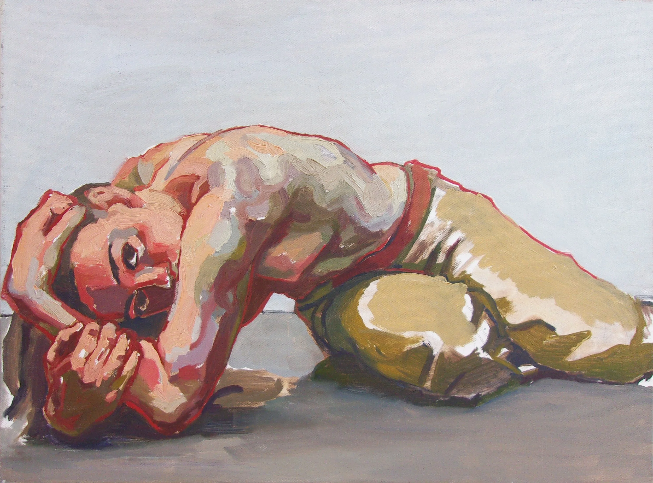 Bent Nude - 20" x 24" - £300
