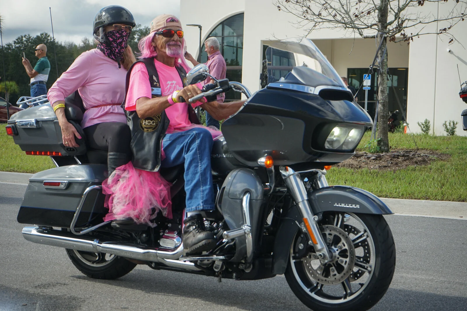  "It was an honor for us to participate in this year's Unity Ride and Event and we appreciate everything the two women do for the community," said Cathy Riddle, one of the bikers in this year's event. 