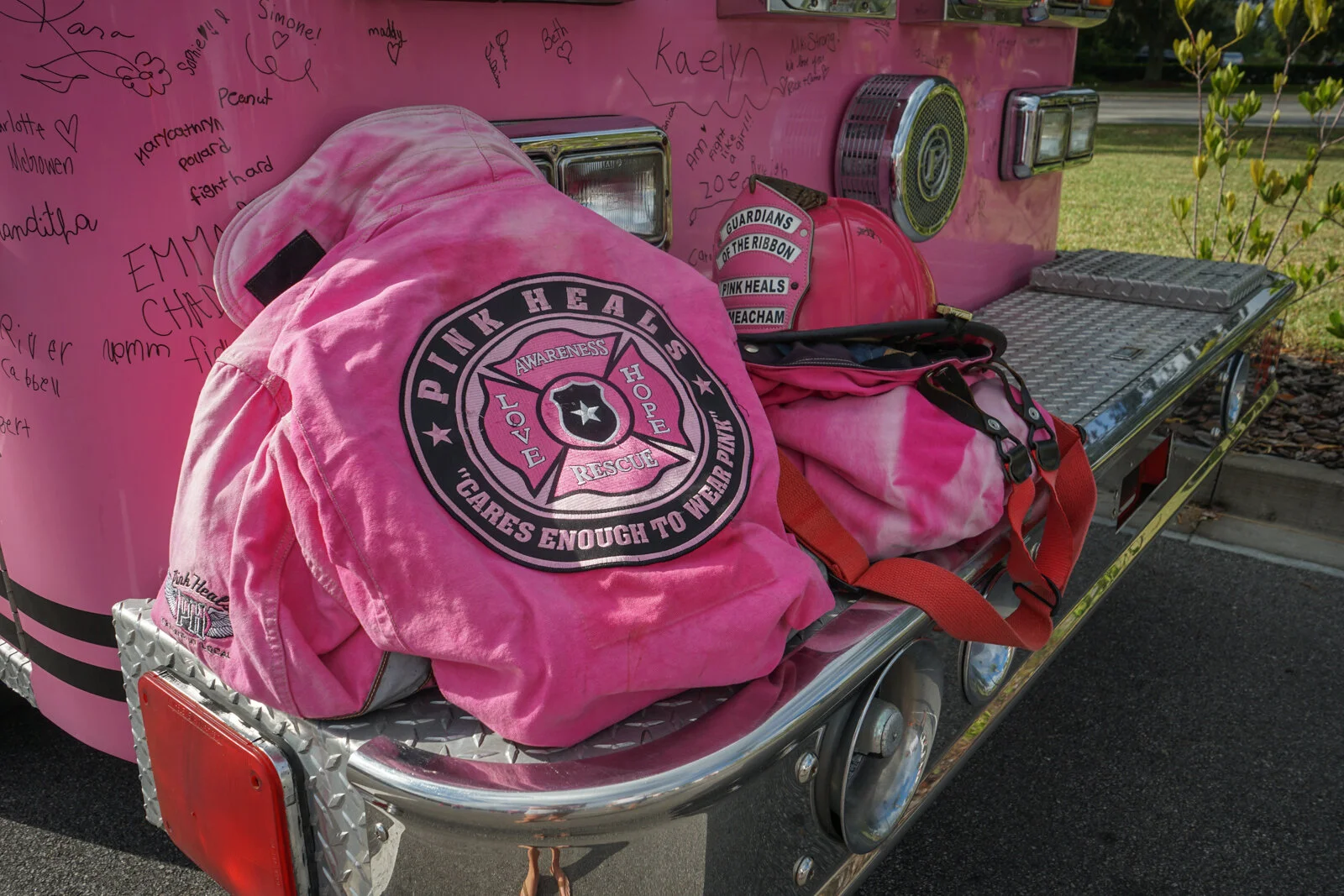  Two sisters, Peggy Jones and Sherry Turner, founded Unity Outreach after Sherry lost her daughter Wendy Judeen Owens to breast cancer. Through their non-profit, they hope to support other families battling breast cancer. All of the funds the raise s
