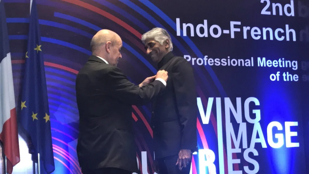 Variety: Ashok Amritraj Decorated by French Government