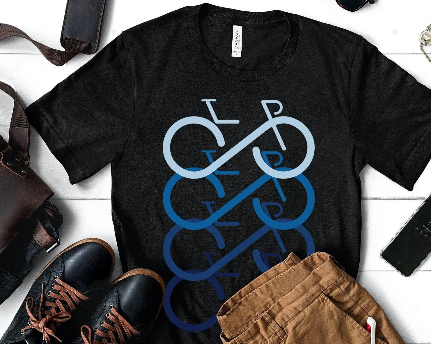Infinity Cycling Short-Sleeve Unisex T-Shirt