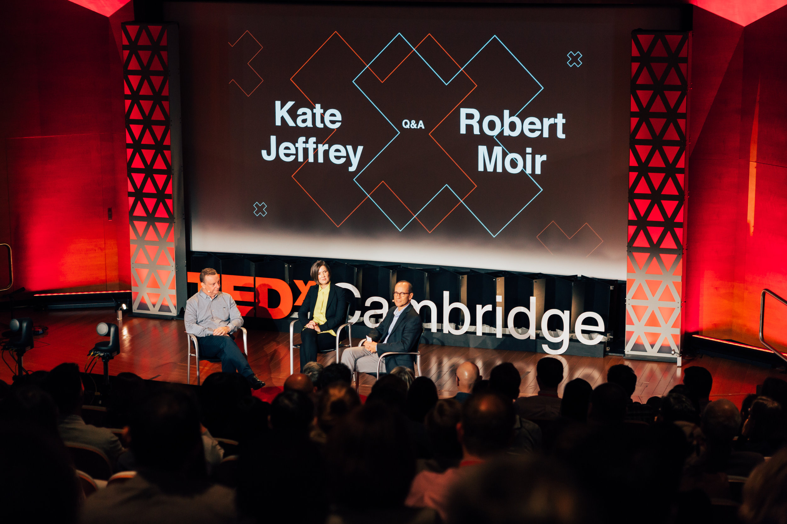 TEDxCambridge holds three smaller events called salons annually. These events had only two speakers with a VIP guest dinner component, catered by local chefs. I helped with event specific design.