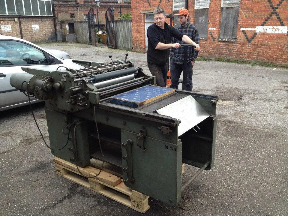 Who would steal a letterpress?