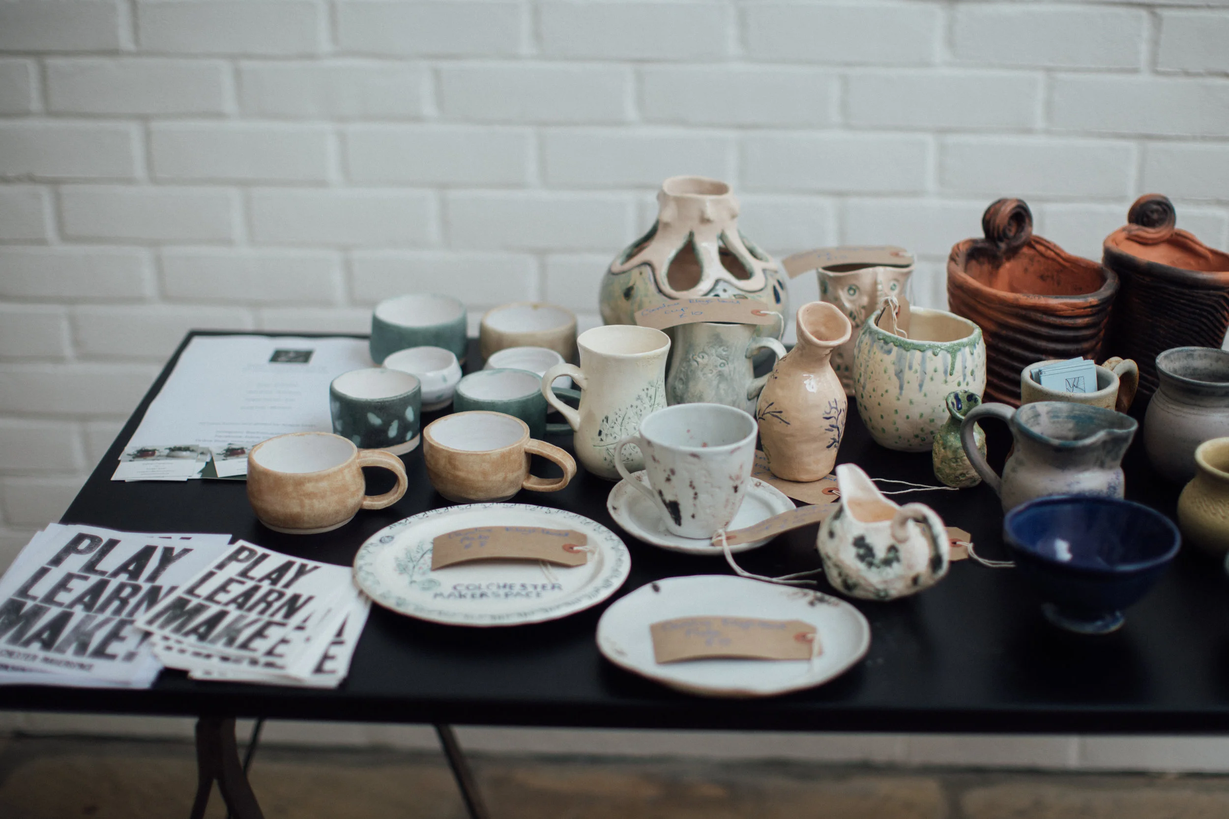 Free stall at our Essex Summer of Art Maker's Market