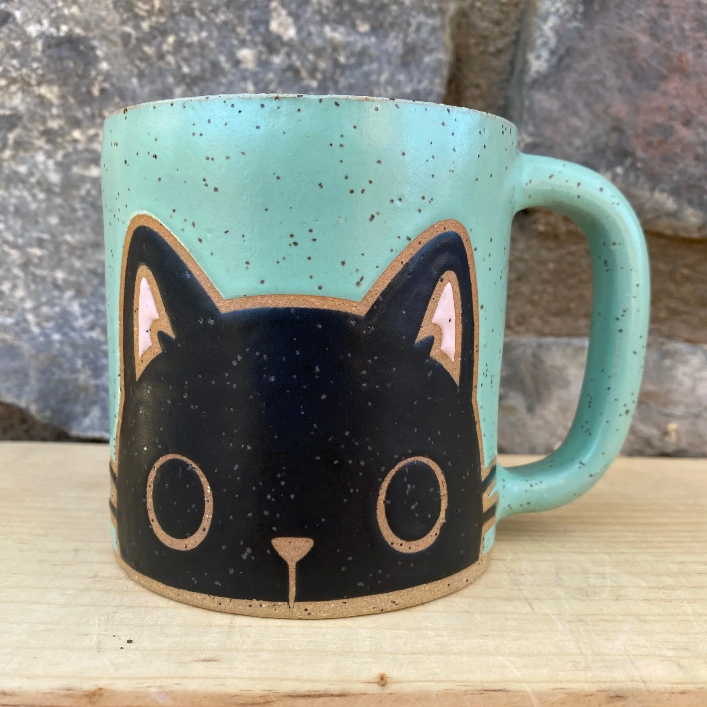 Sneaky Cat - Robin's Egg