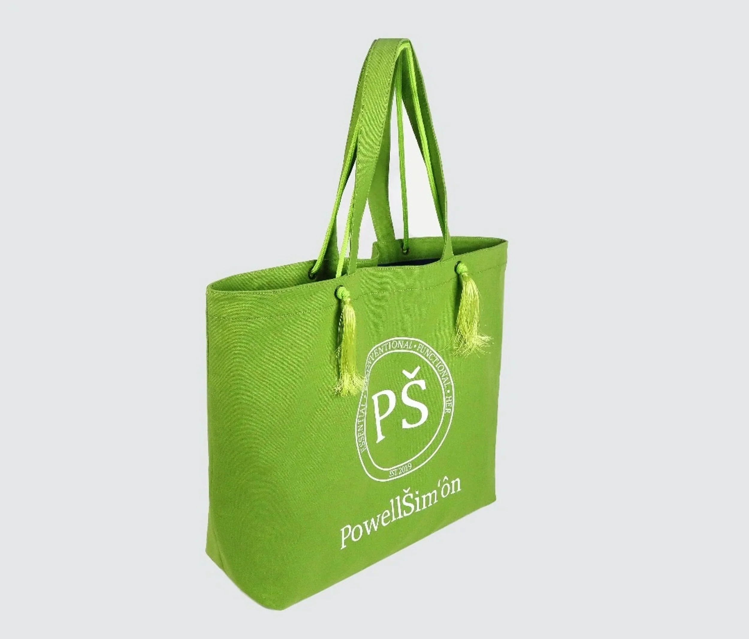 Self·ish Green Tote by PowellŠimʿôn Brand
