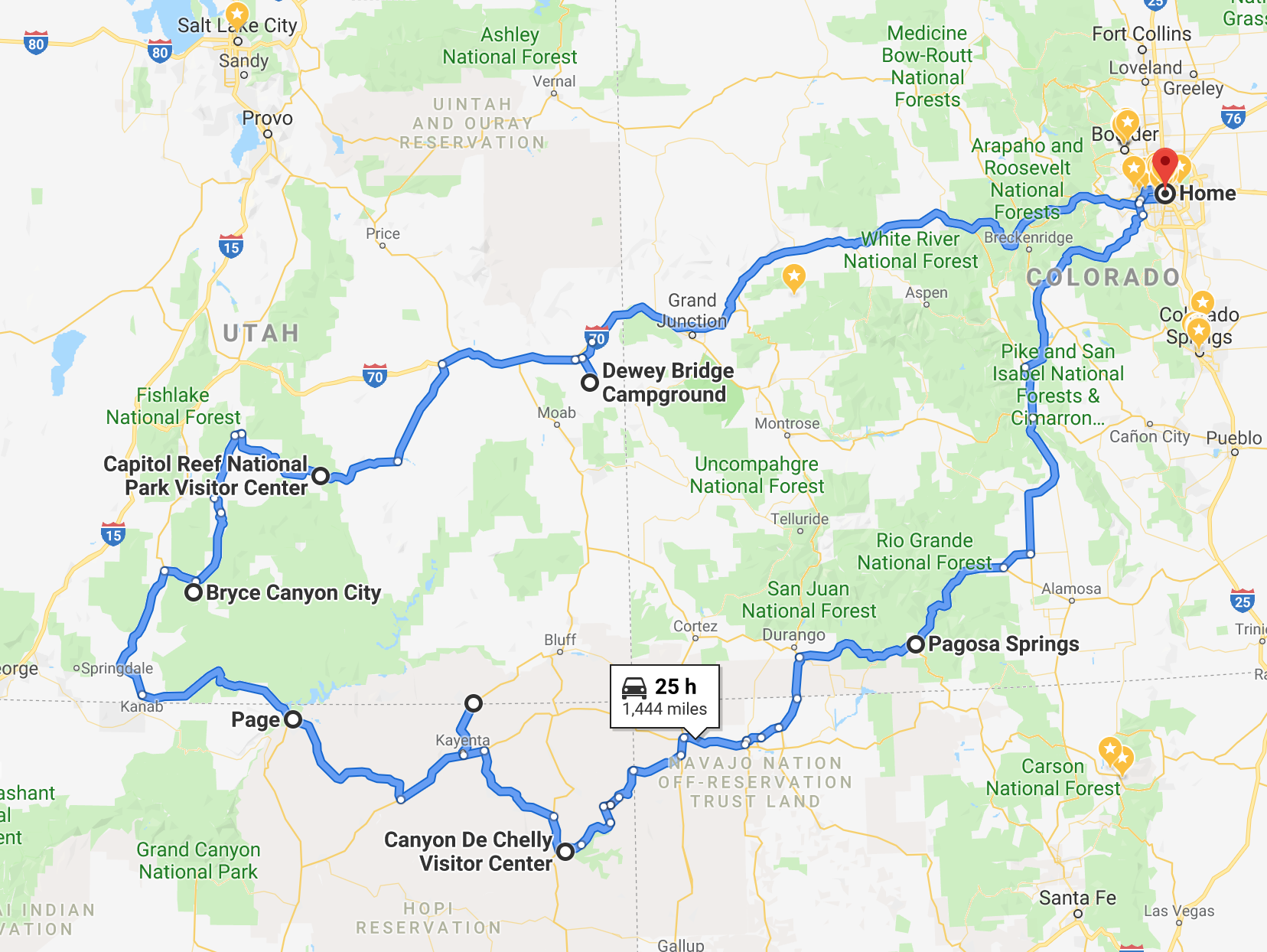 Plan the Perfect 1Week Utah & Arizona National Parks Road Trip — Travels + Tunes