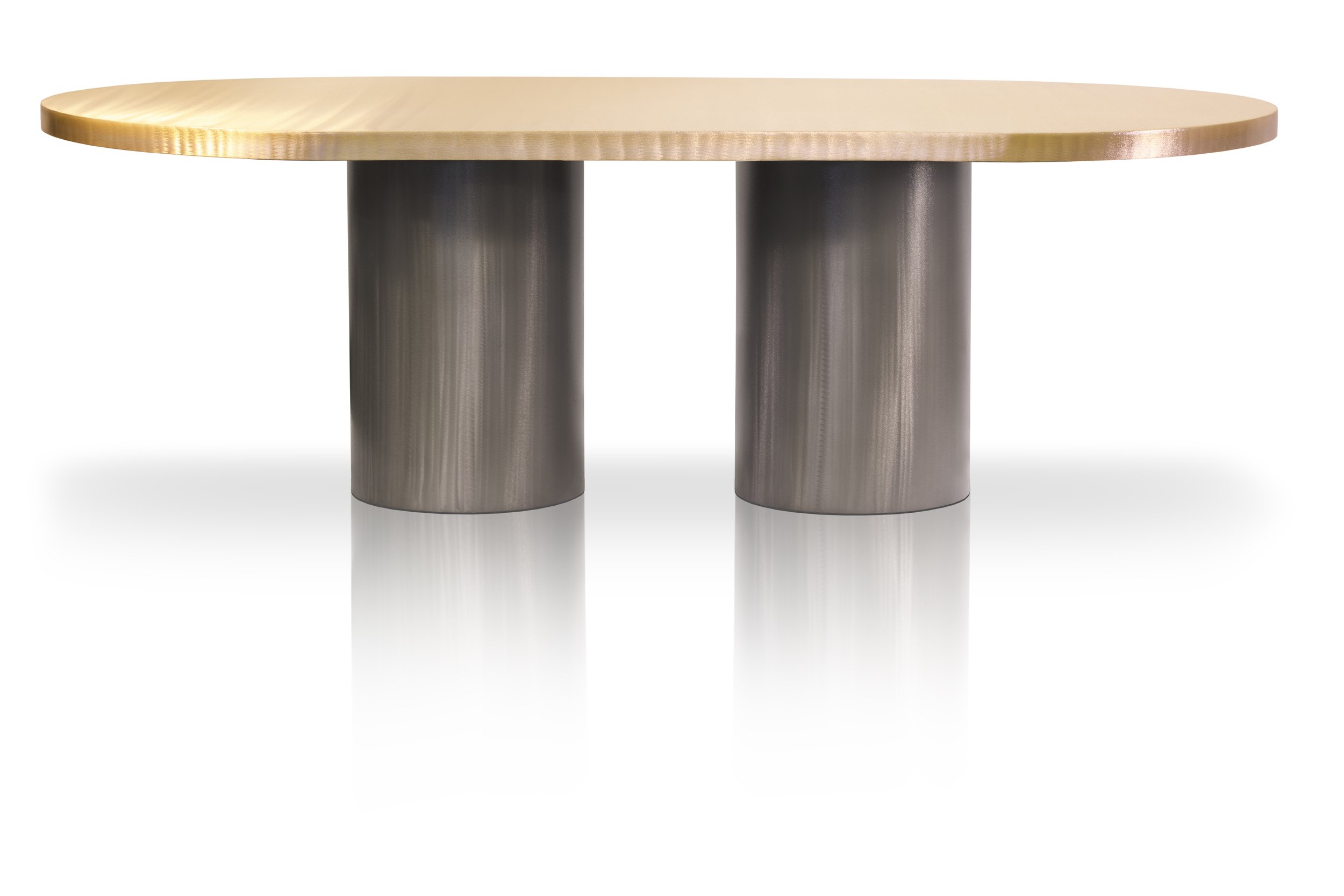 Metall Furniture_Dining Table-Sydney_Racetrack-Gold-Double_Plynth-STR STL_PIC-1.jpg