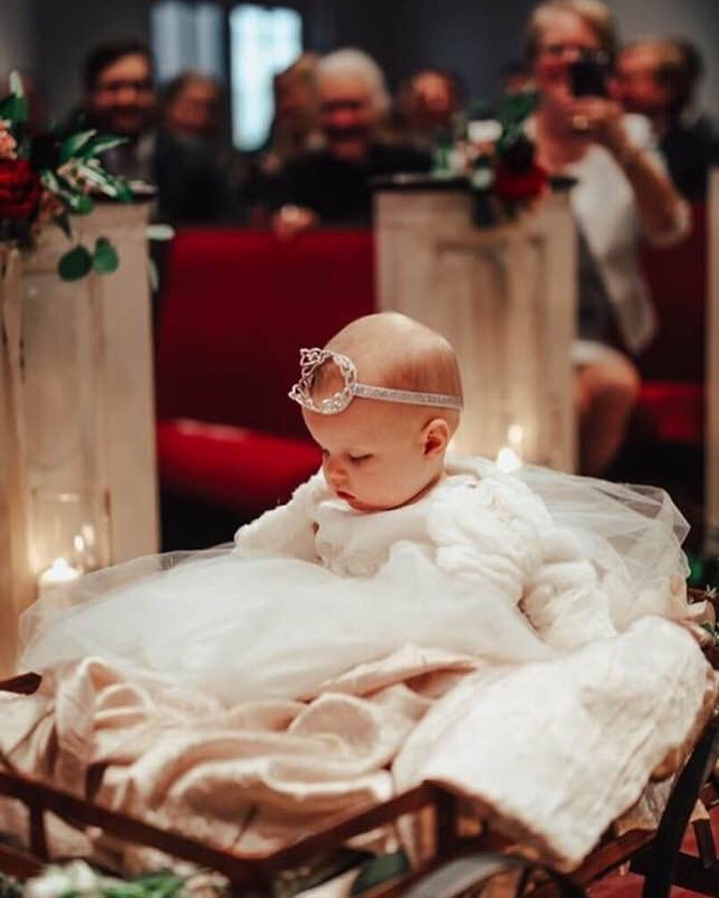 At Krista and David&rsquo;s wedding, Mary Barbara (the flower baby) wanted nothing to do with that wagon and she was letting us know it. We finally got her buckled in (she&rsquo;s sitting in a Bumbo) and she immediately calmed down (gave up 🤣). So I