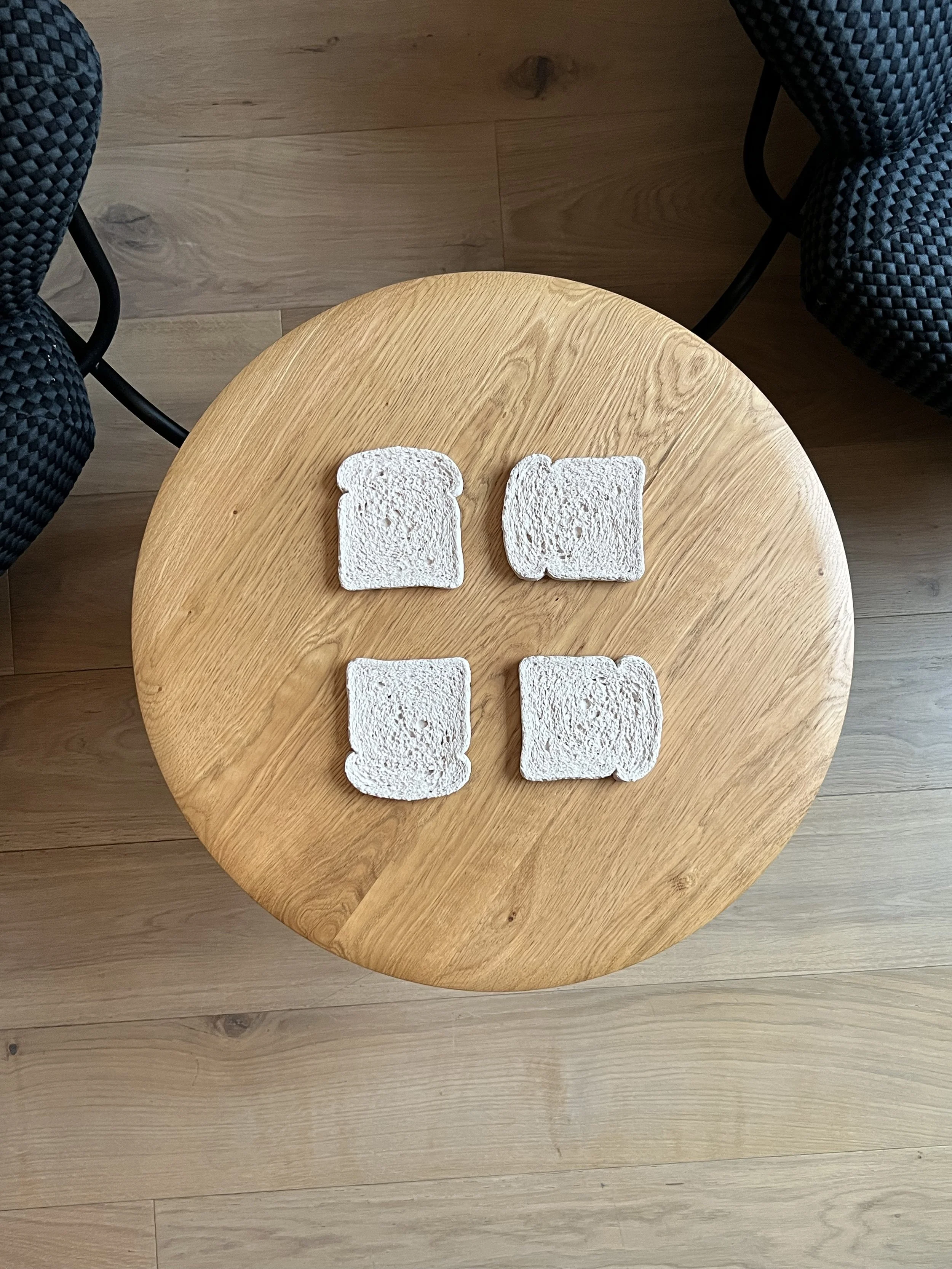 Concrete Coasters "WHOLE WHEAT"