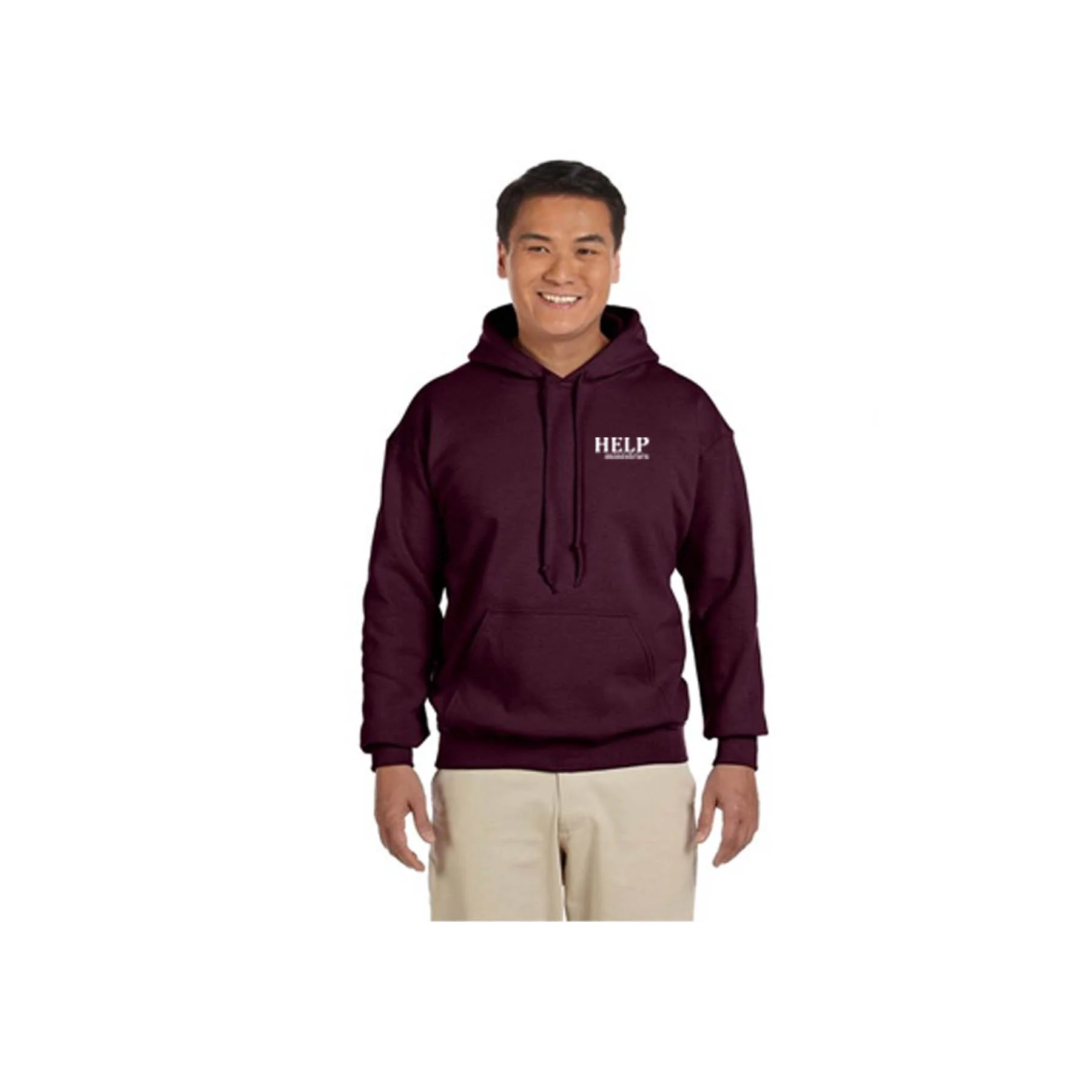 Help Maroon Hoodie .jpg