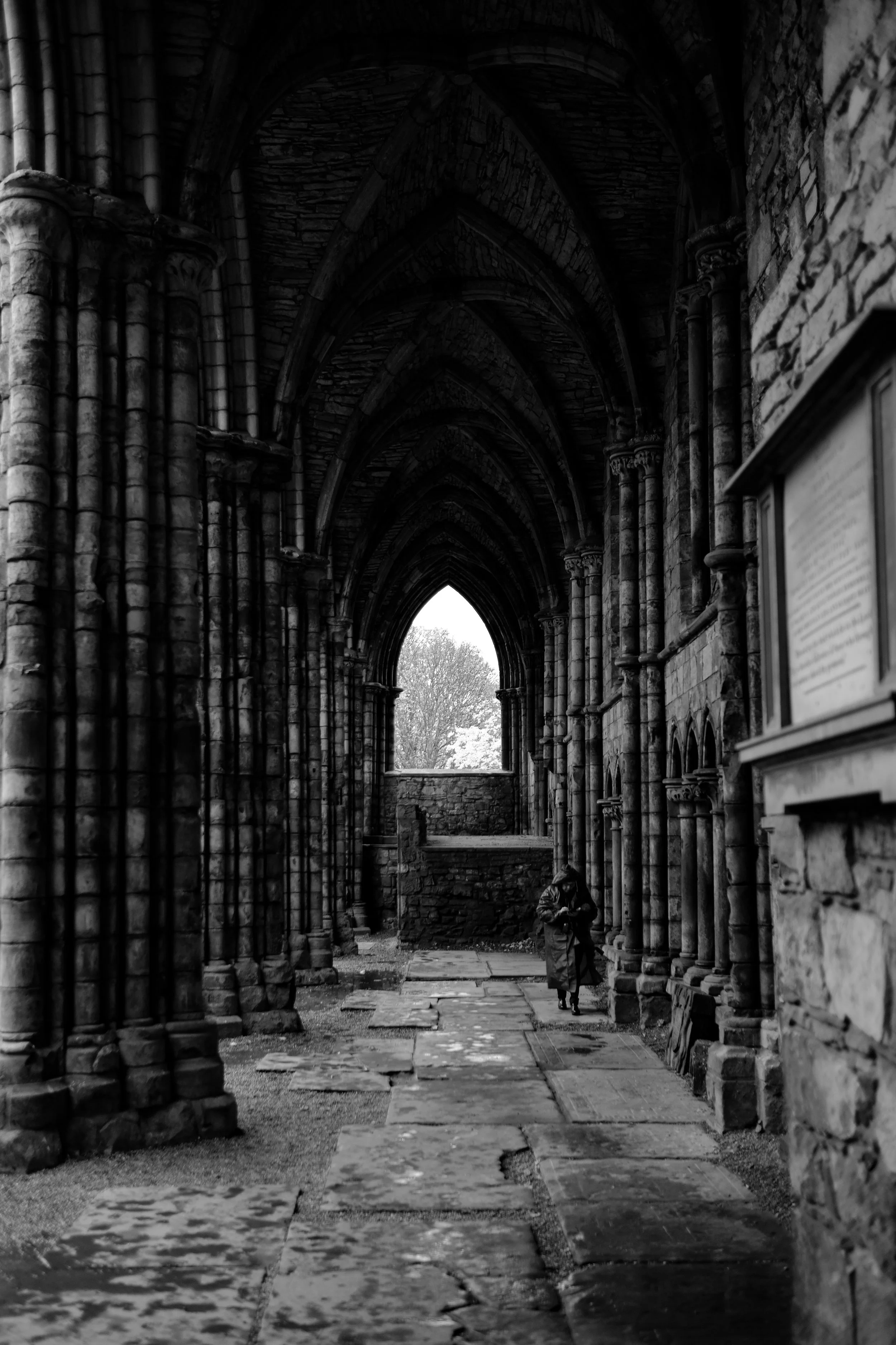 Location: Holyrood Caste, Scotland. Date: November, 2017 | Lens: 23mm f1.4 | Camera: Fujifilm Xt-20