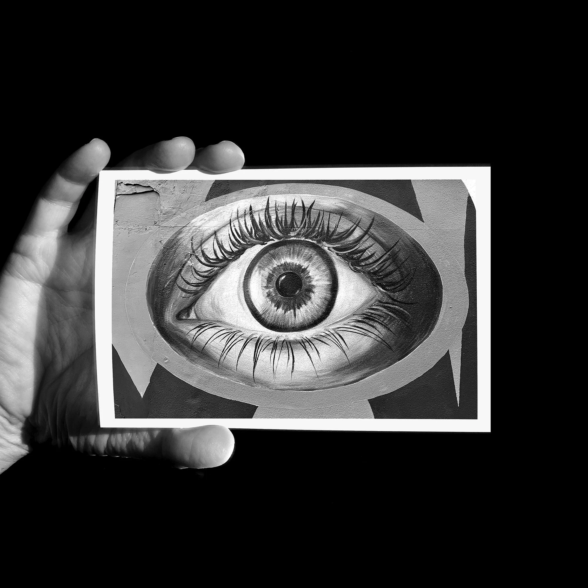  Homemade Hamsa #7, (self-portrait), 2024, Archival pigment print, 10”x10”, Edition of 10+2 AP. 