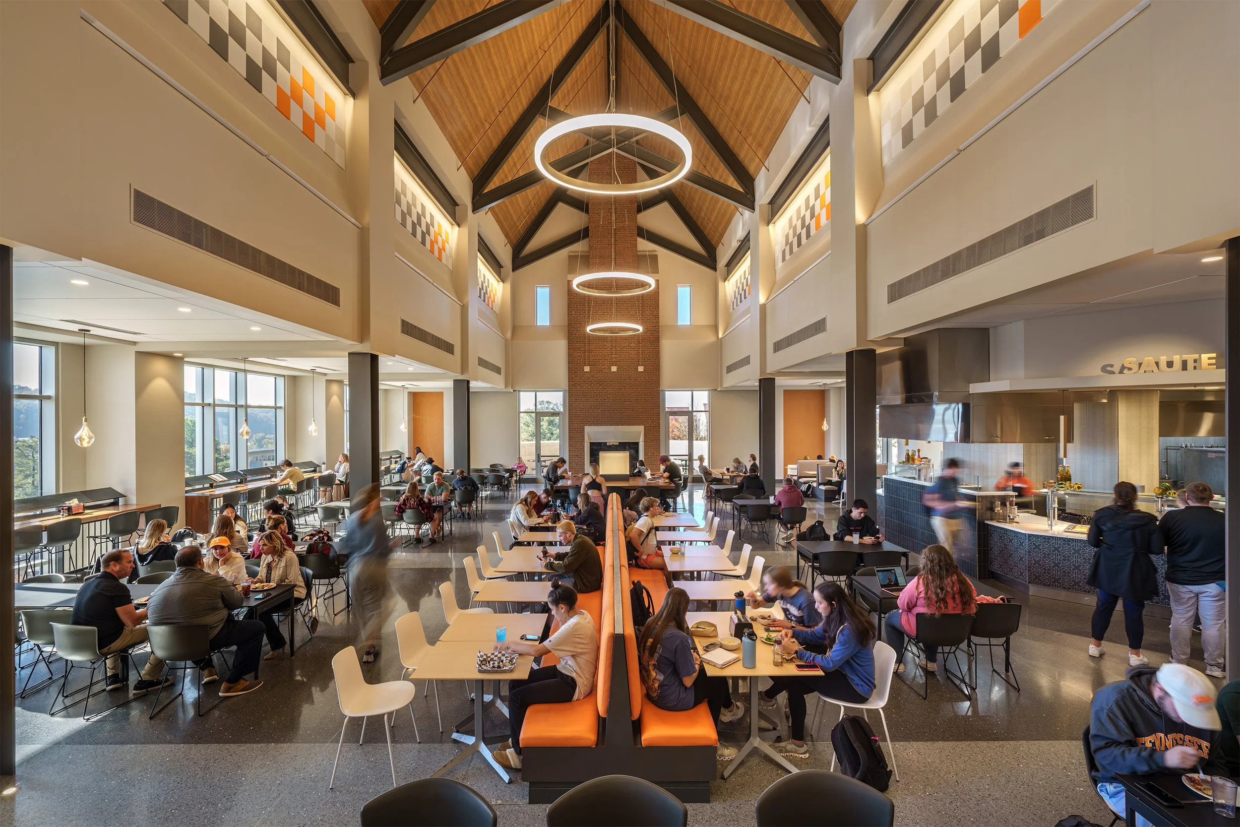 main dining hall + hearth 
