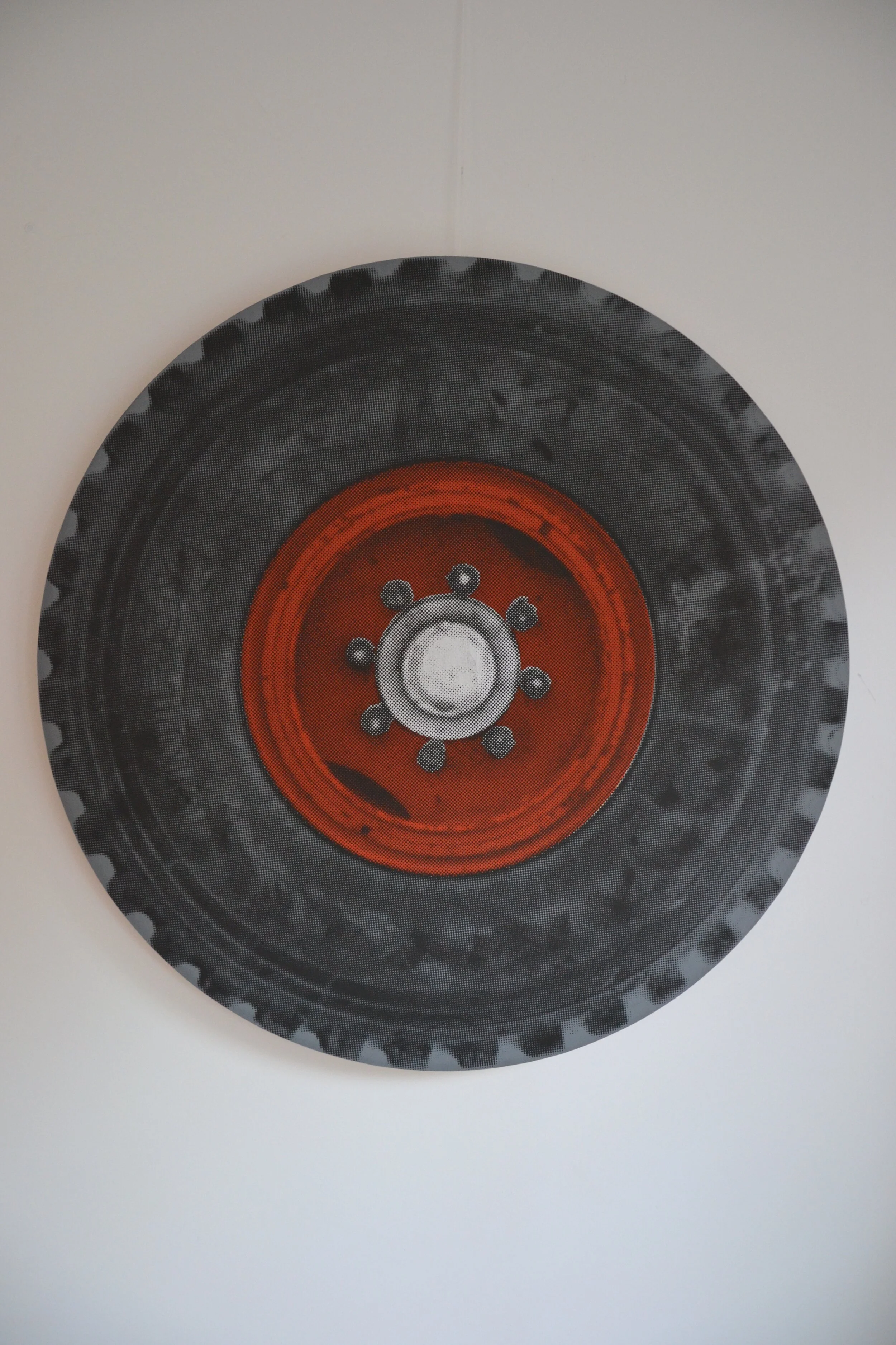 Tired Tires 1 (unique plywood edition II)