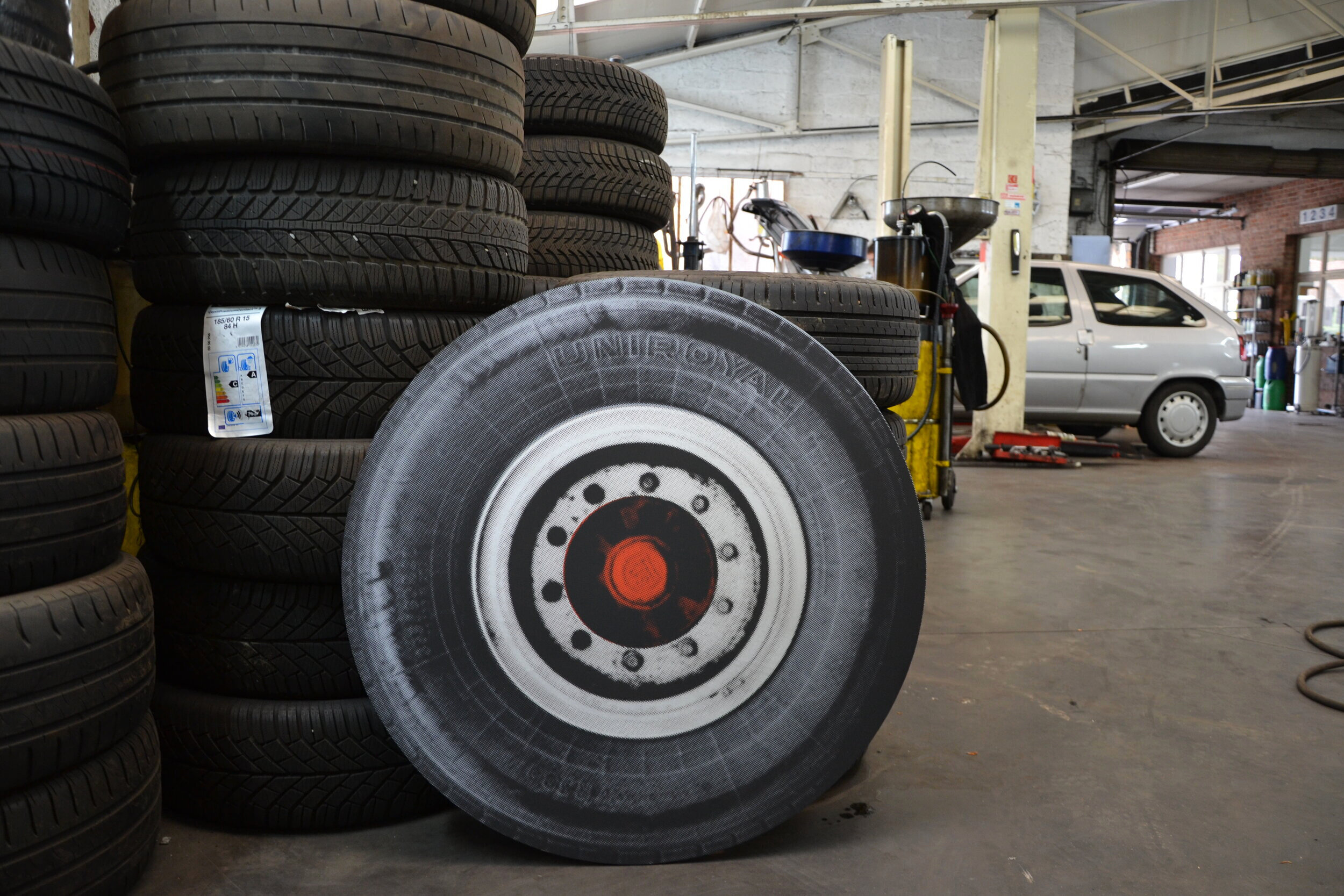 Tired Tires (unique plywood edition II)